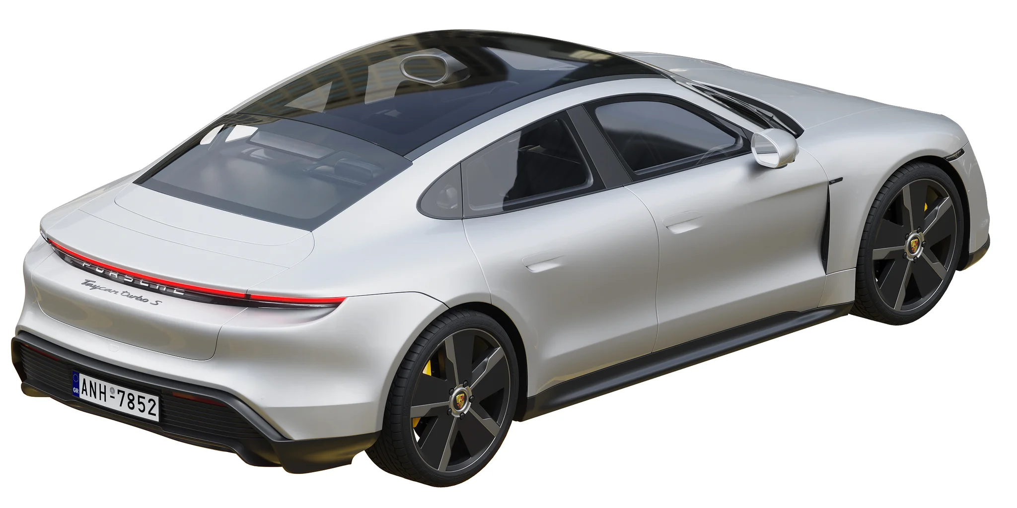 Porsche Taycan, 3D model preview 38