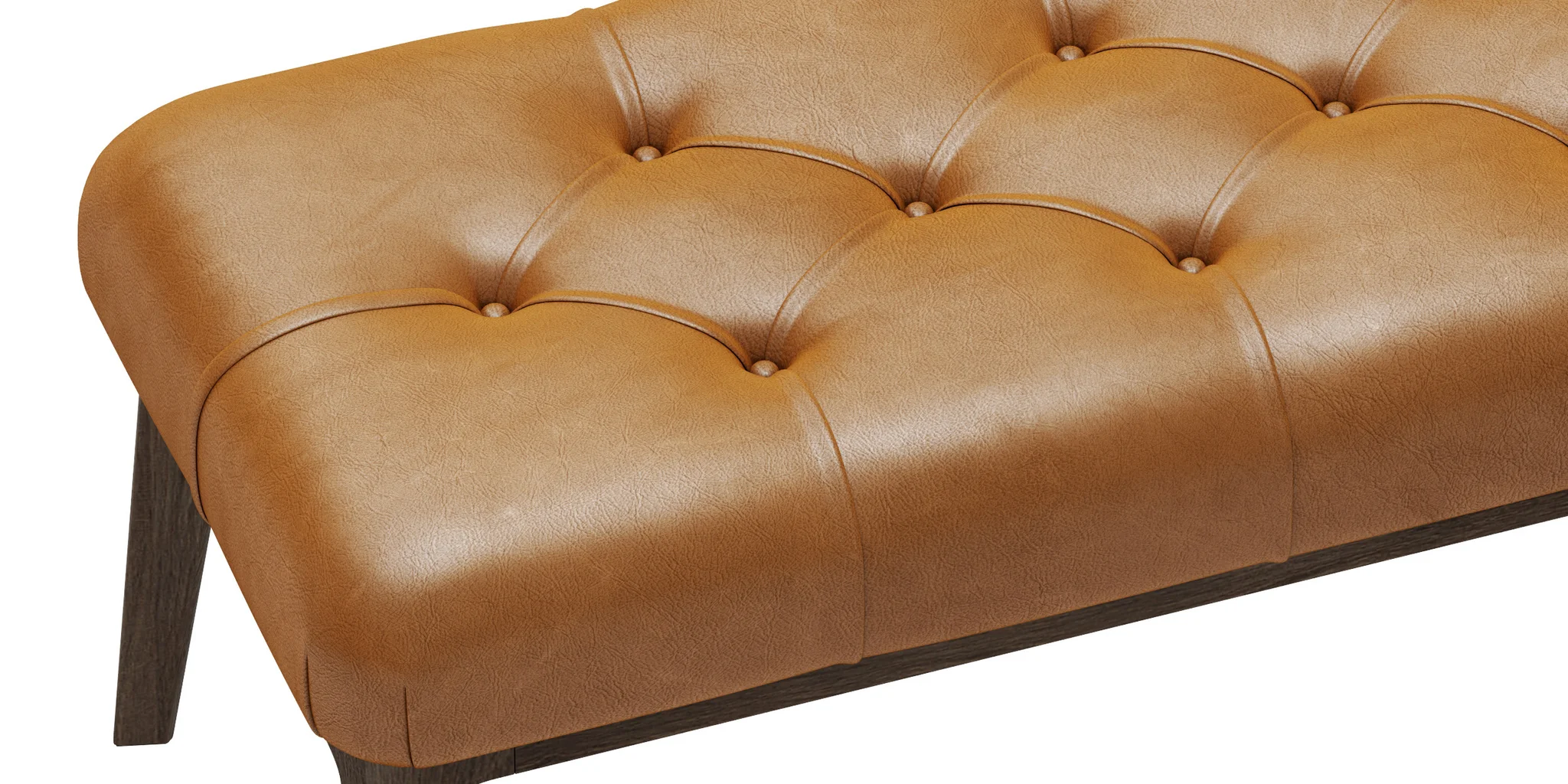Poltrona Frau Glenn Bench — 3D model preview 5