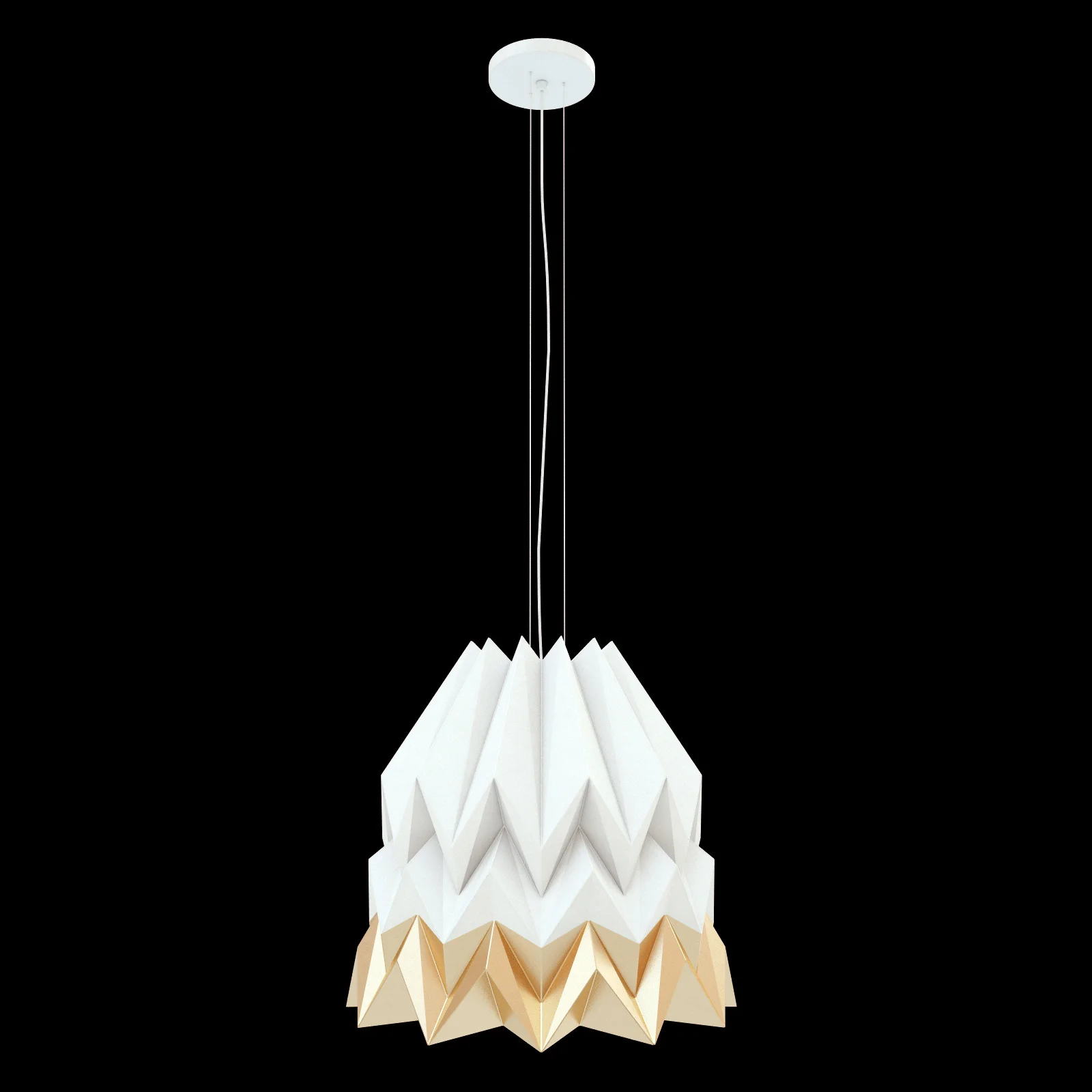Orikomi Lamp — 3D model preview 1