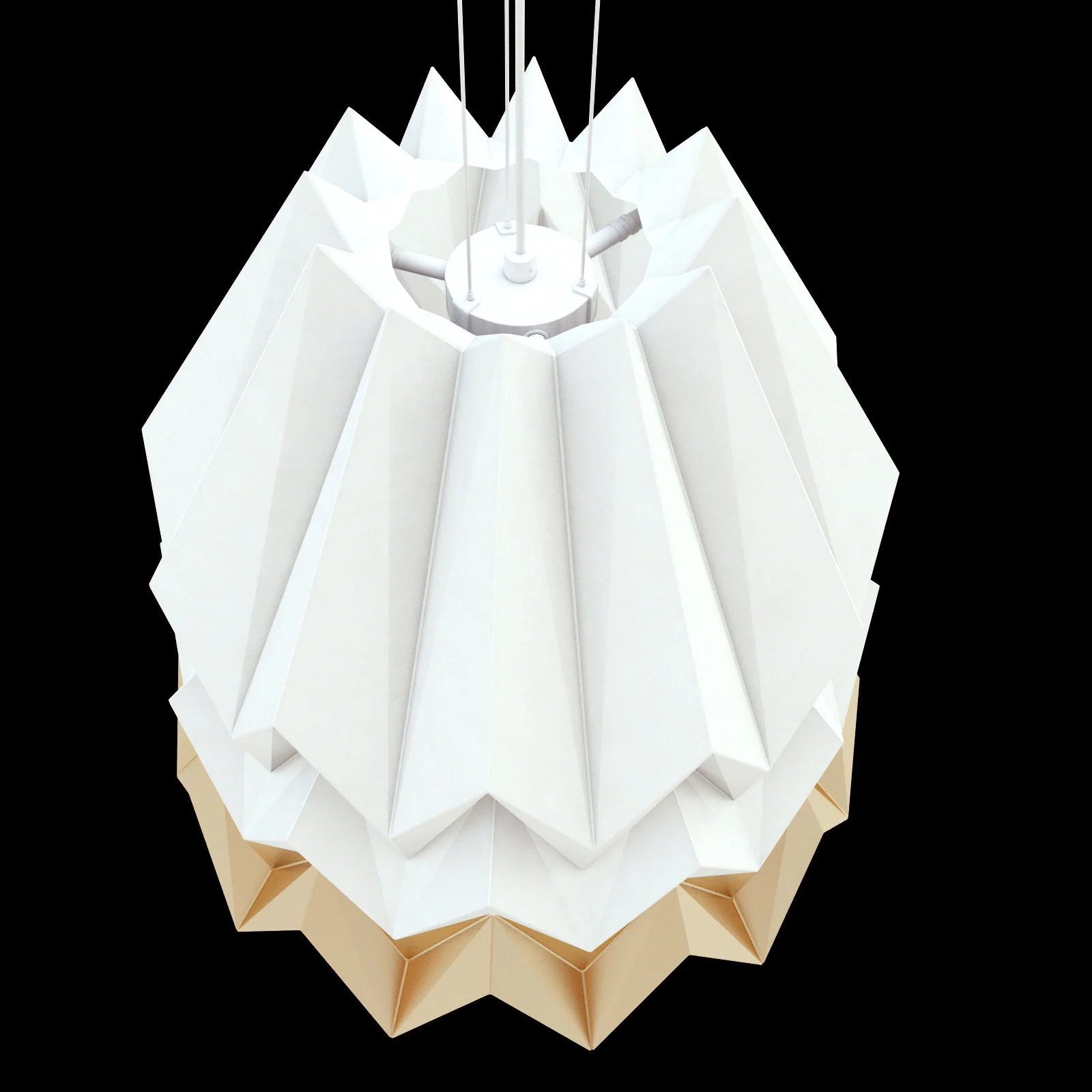 Orikomi Lamp — 3D model preview 2