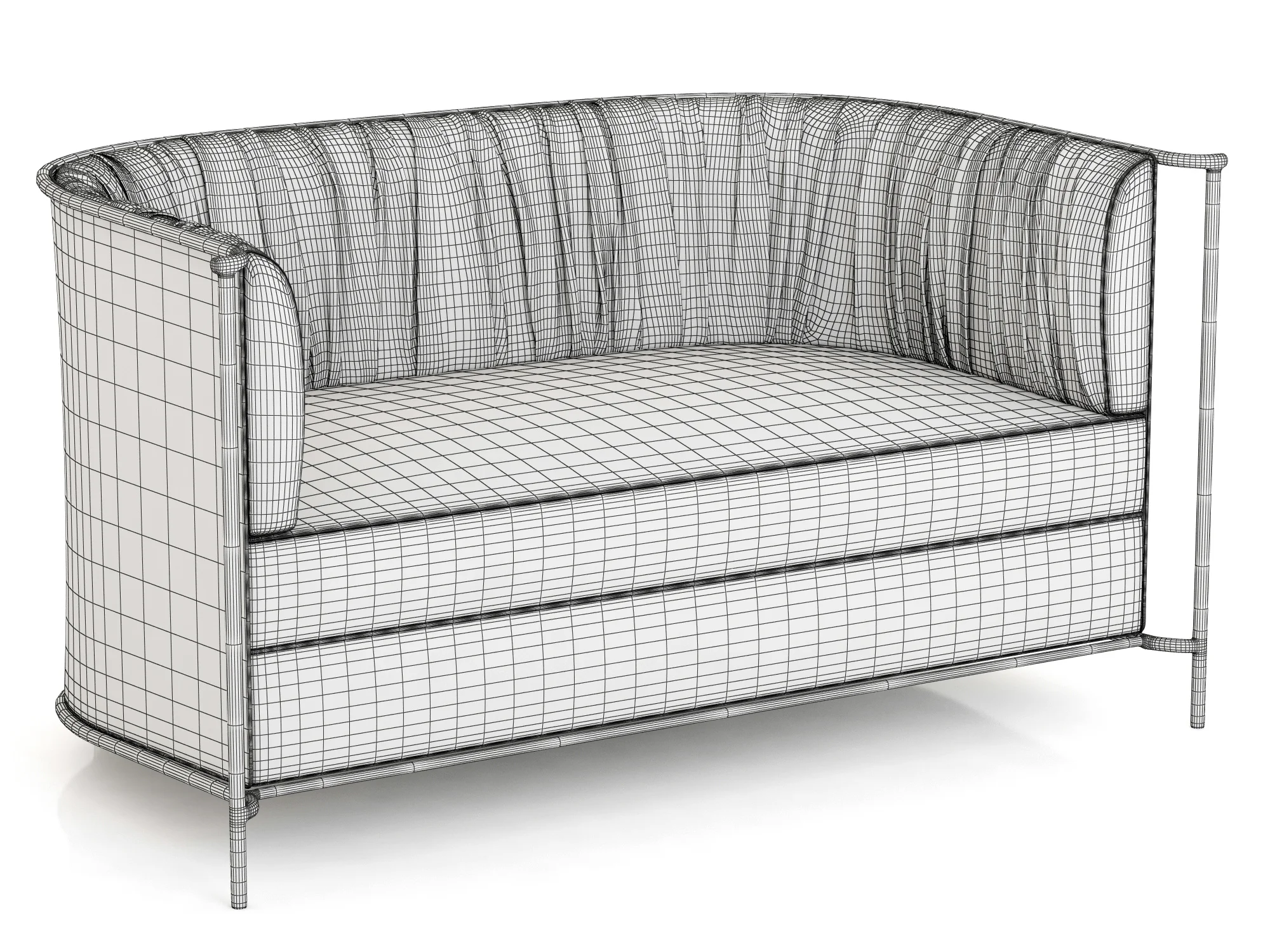 Koket Desire Sofa, 3D model preview 3