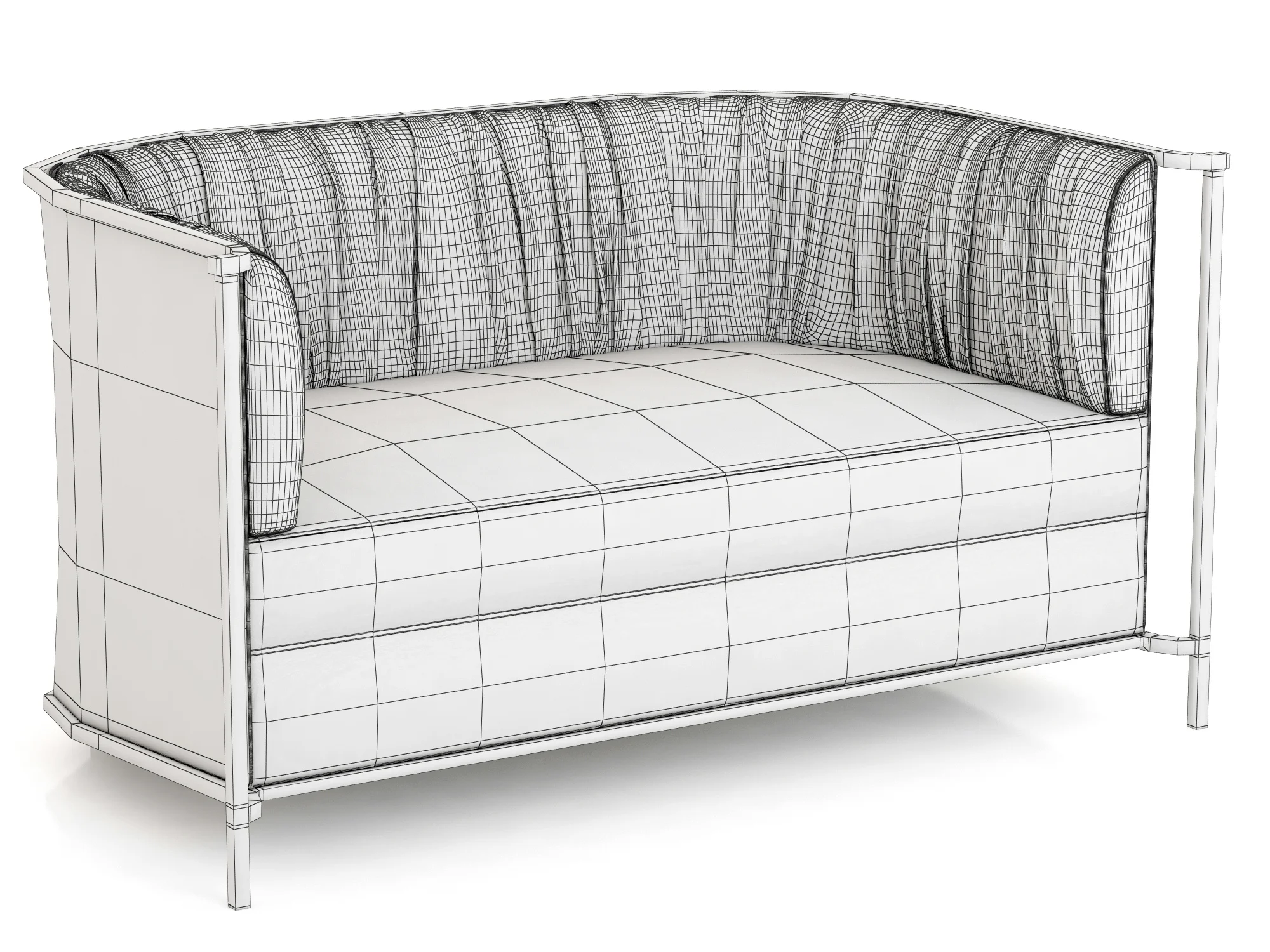 Koket Desire Sofa, 3D model preview 4