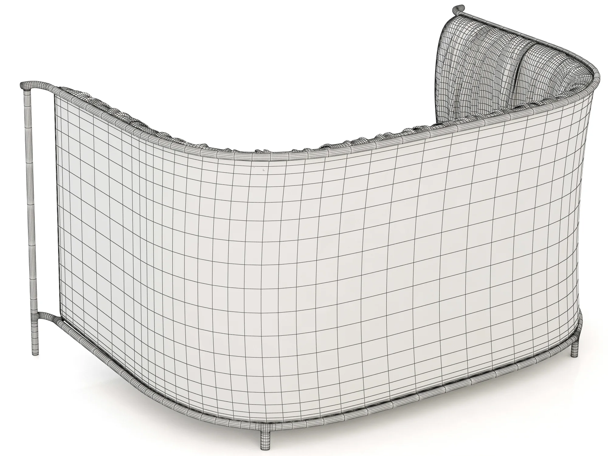 Koket Desire Sofa, 3D model preview 9