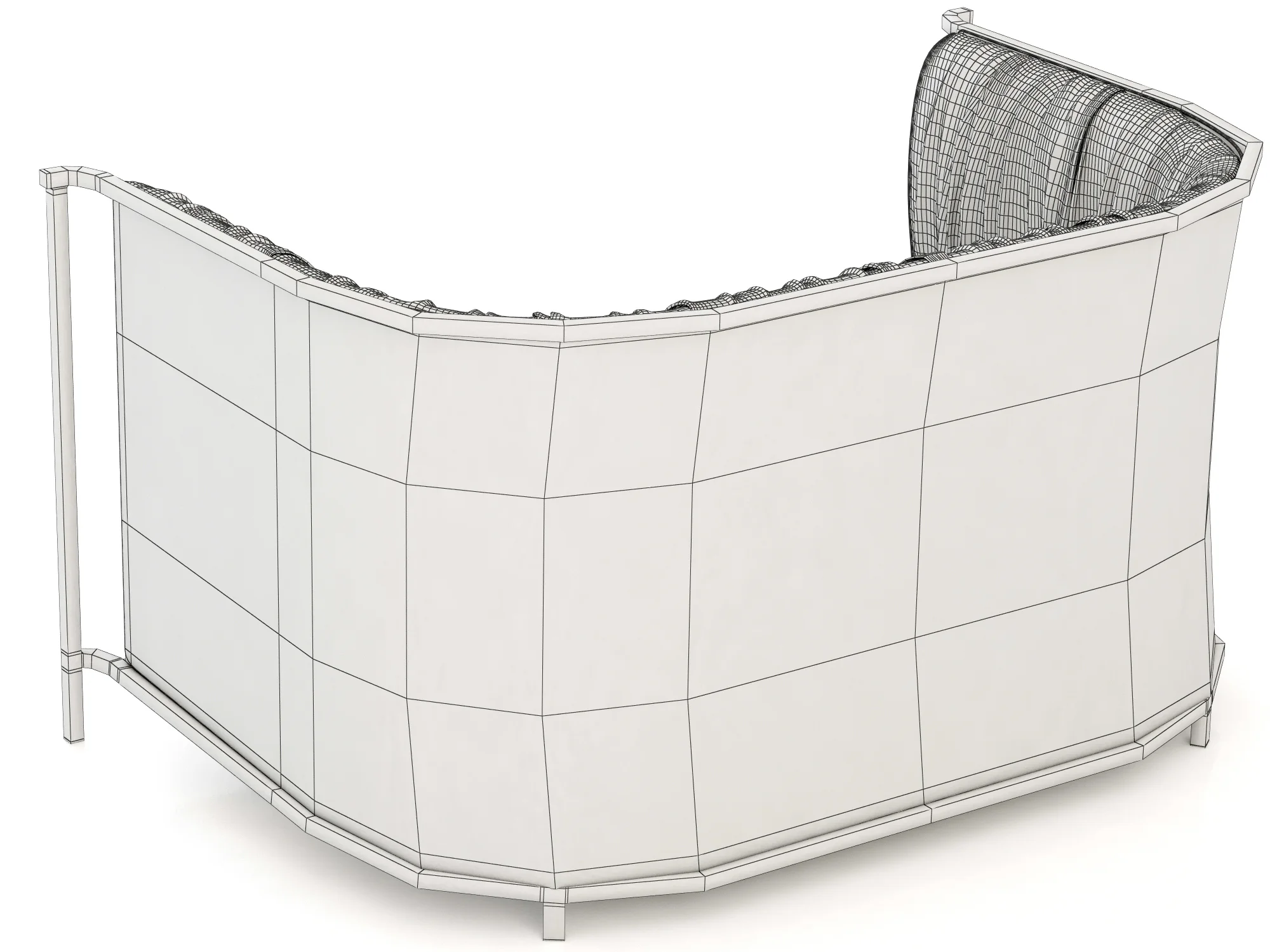 Koket Desire Sofa, 3D model preview 10