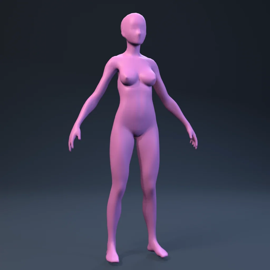 Basemesh Female Teenager
