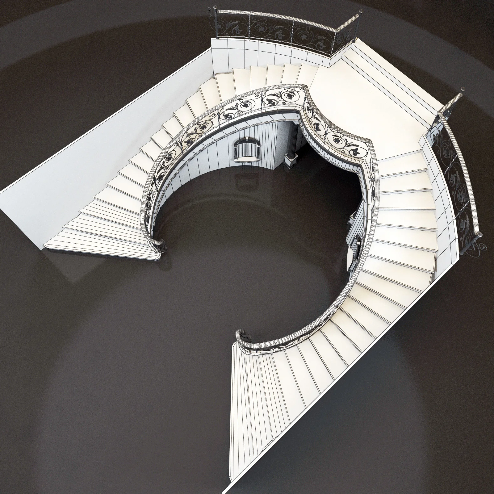 Stairs8 — 3D model preview 1