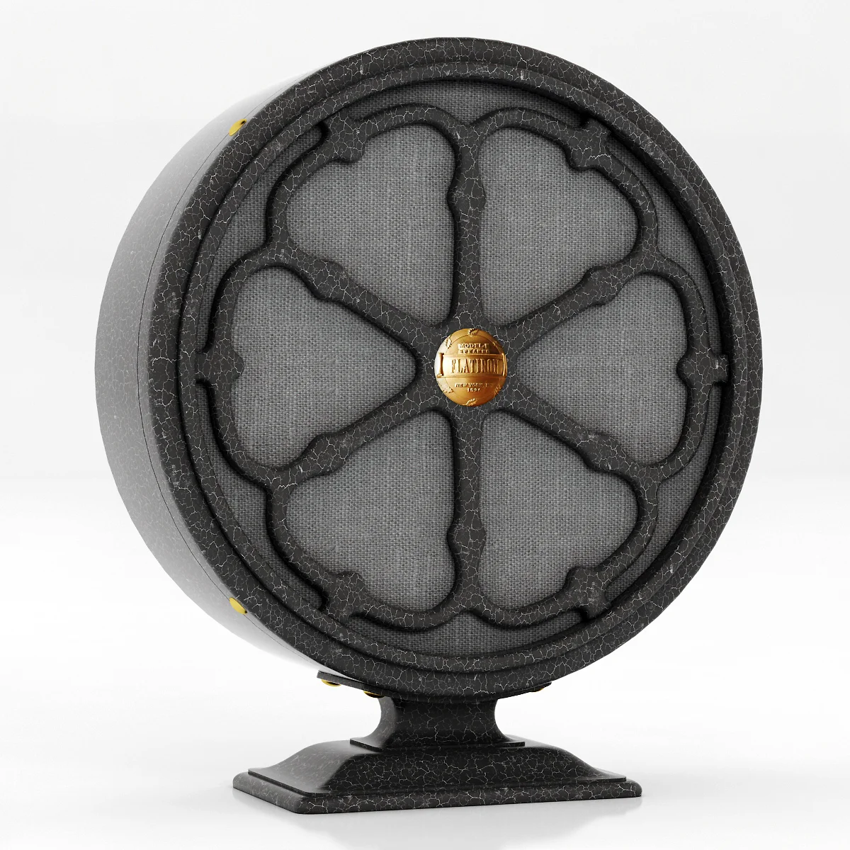 Restoration Hardware Vintage Speaker — 3D model preview 2
