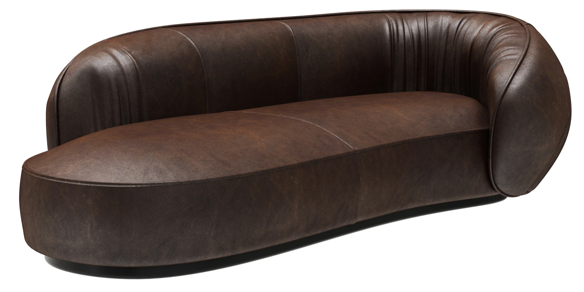 Baxter Leon Sofa — 3D model preview 1