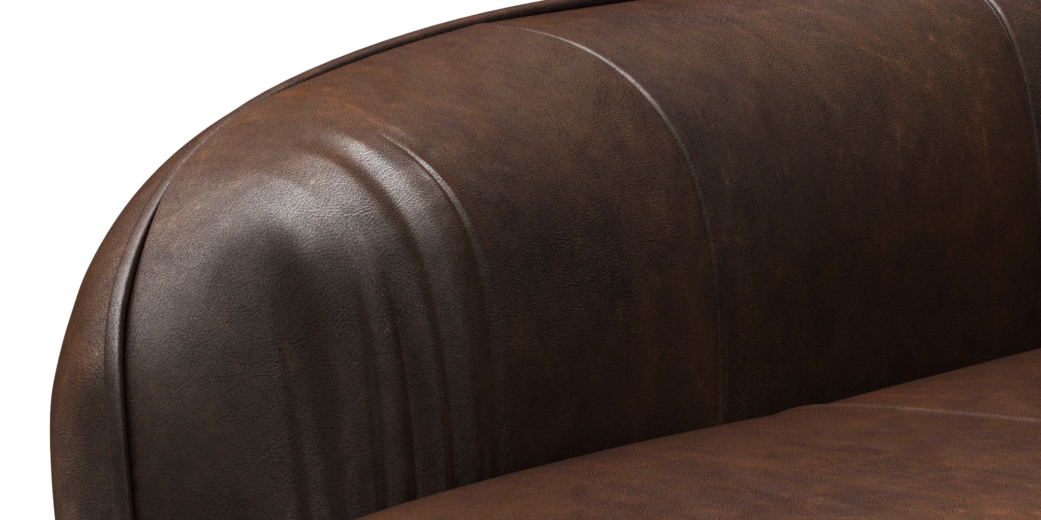 Baxter Leon Sofa — 3D model preview 7
