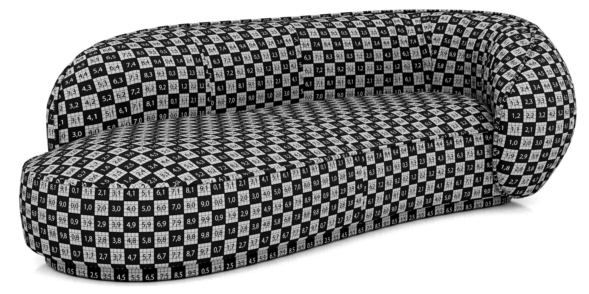 Baxter Leon Sofa — 3D model preview 10