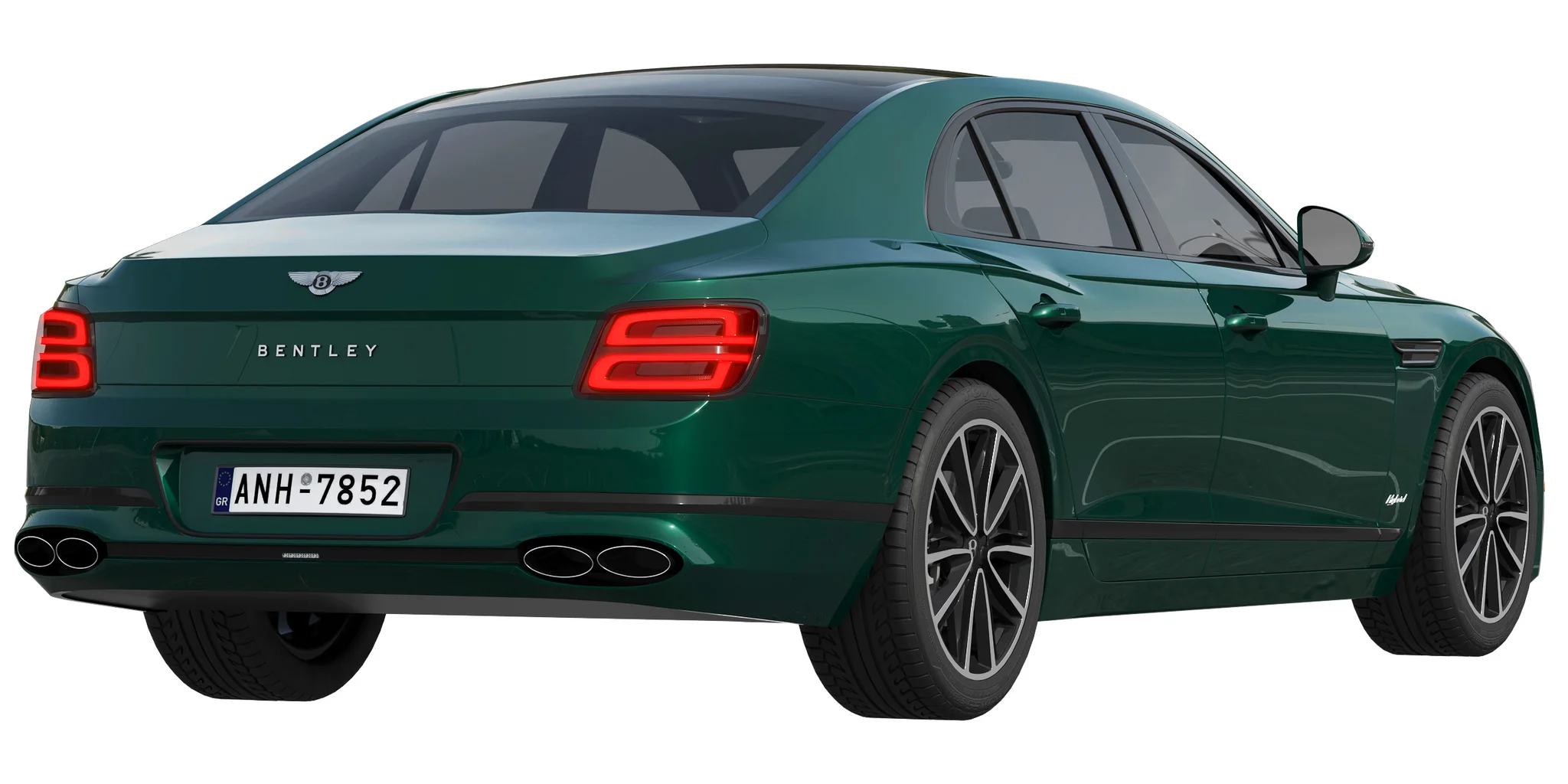 Bentley Flying Spur Hybrid, 3D model preview 6