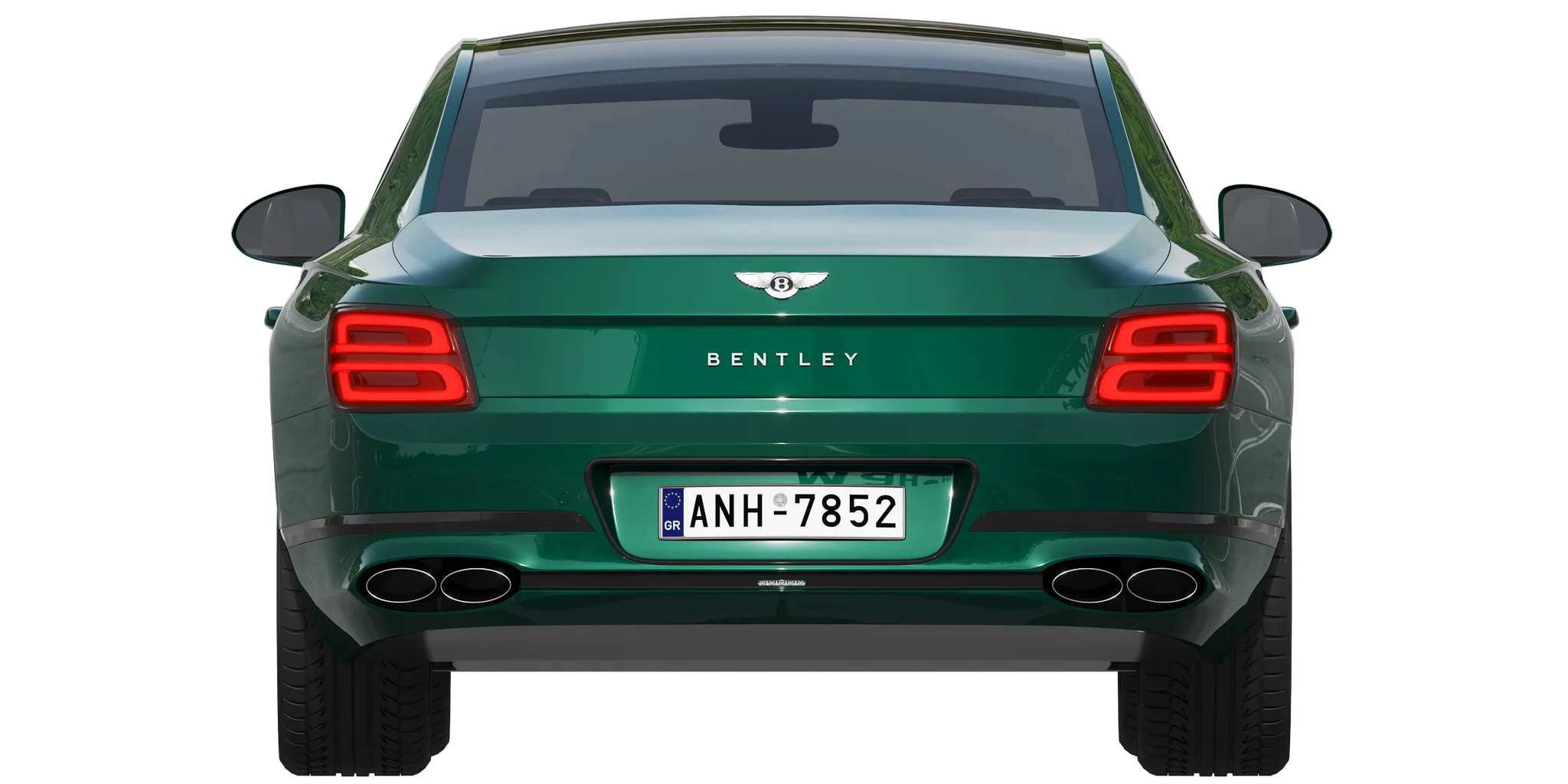 Bentley Flying Spur Hybrid, 3D model preview 10