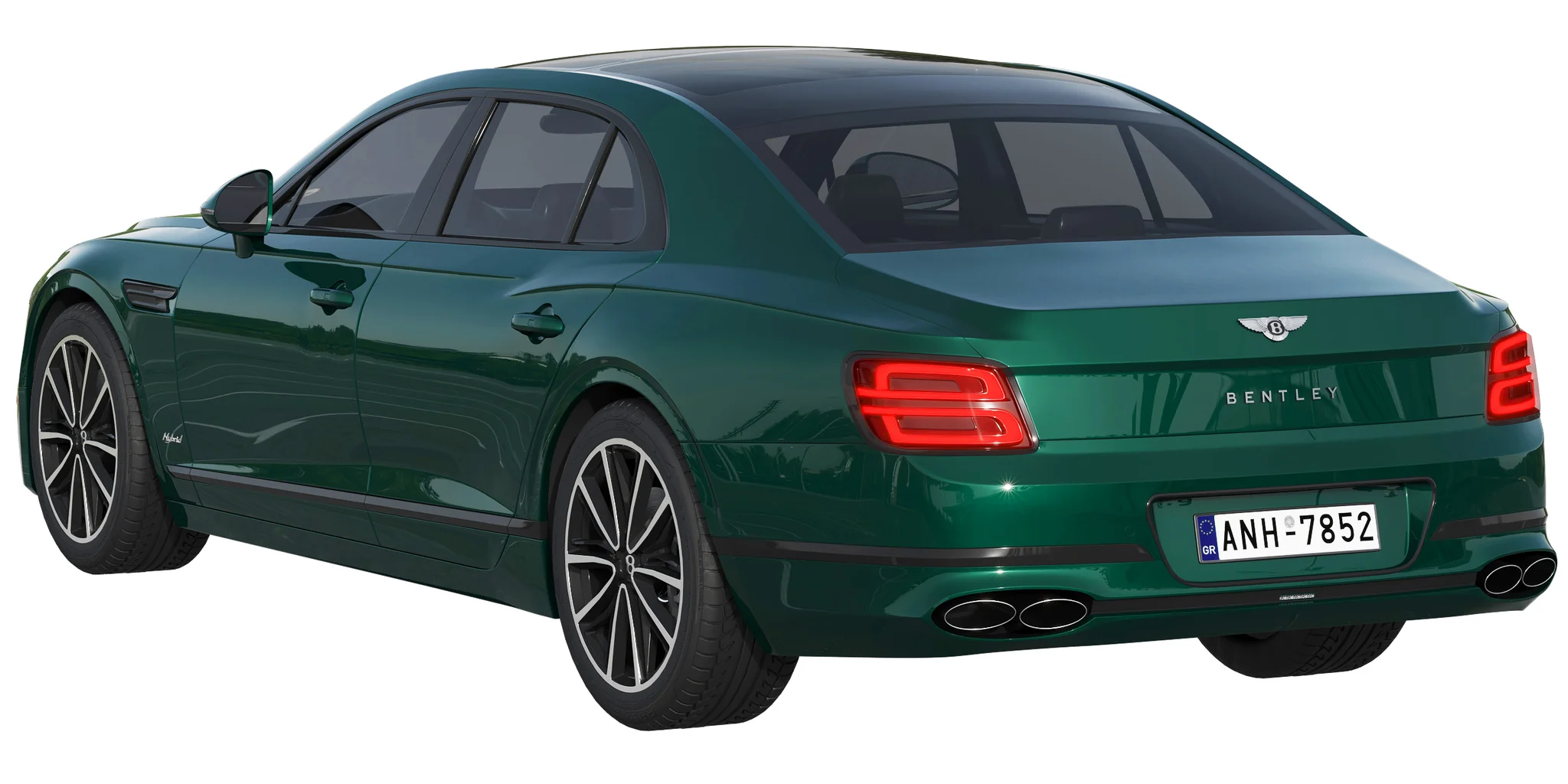 Bentley Flying Spur Hybrid, 3D model preview 22