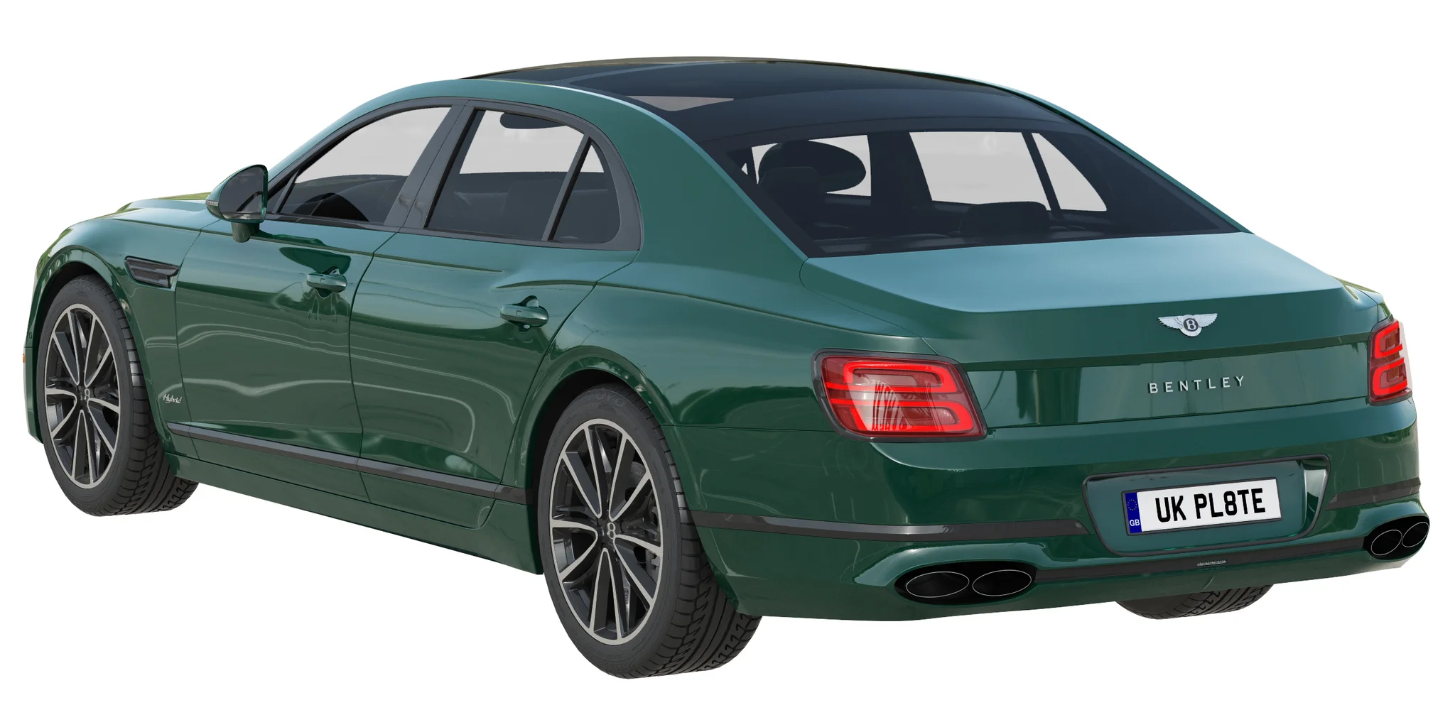 Bentley Flying Spur Hybrid, 3D model preview 24