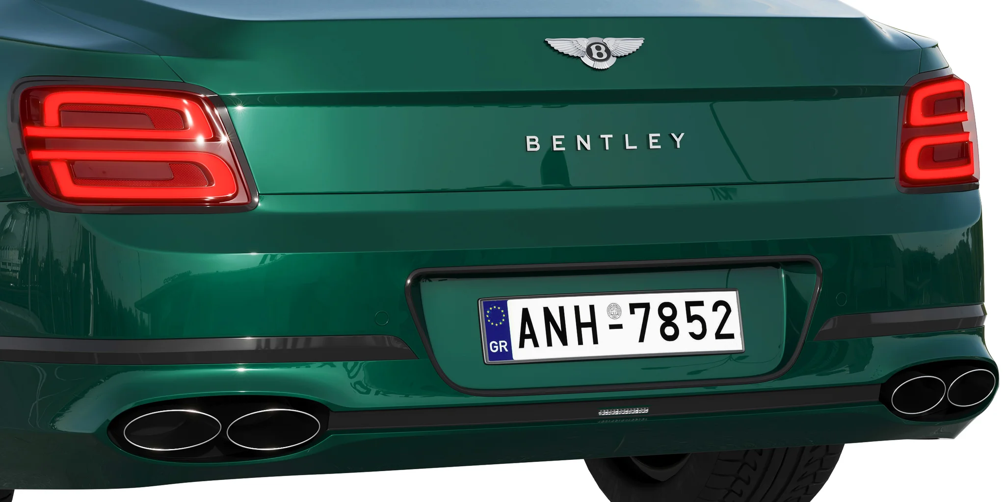 Bentley Flying Spur Hybrid, 3D model preview 25