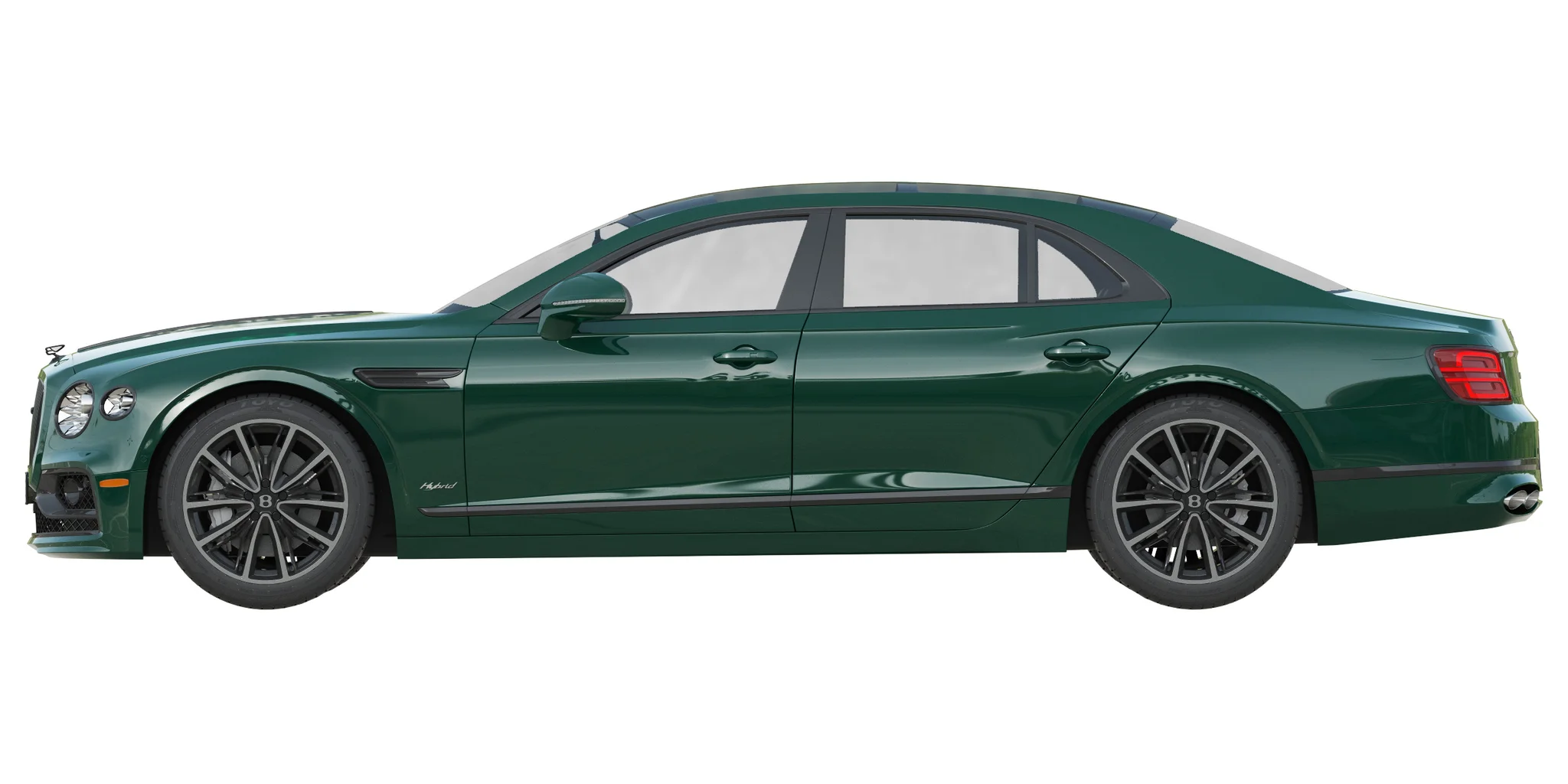 Bentley Flying Spur Hybrid, 3D model preview 29