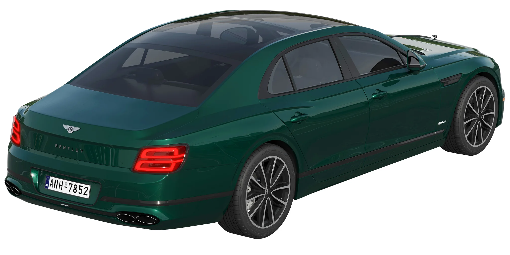 Bentley Flying Spur Hybrid, 3D model preview 35