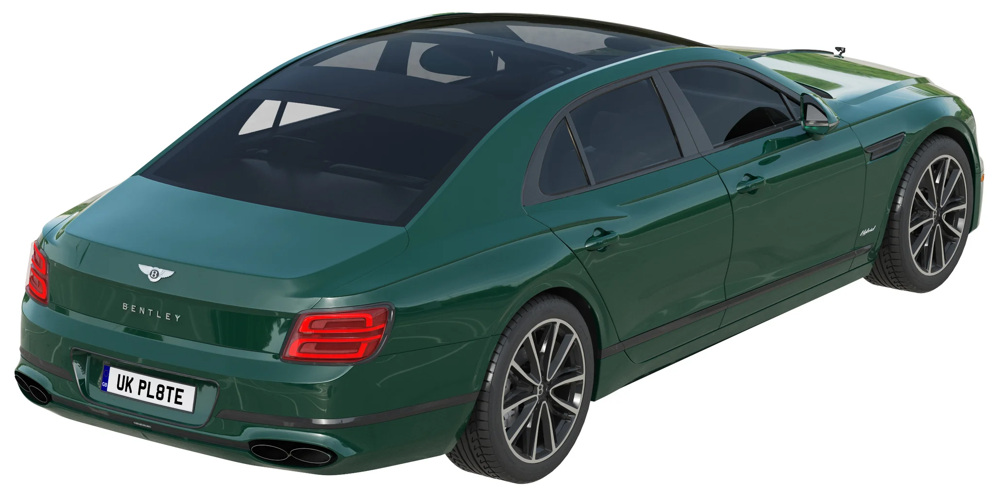 Bentley Flying Spur Hybrid, 3D model preview 37