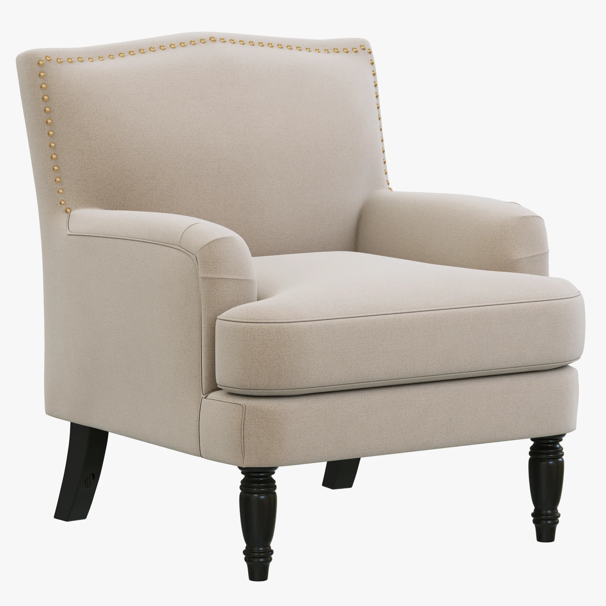 Dantone Home Amien Chair — 3D model preview 1