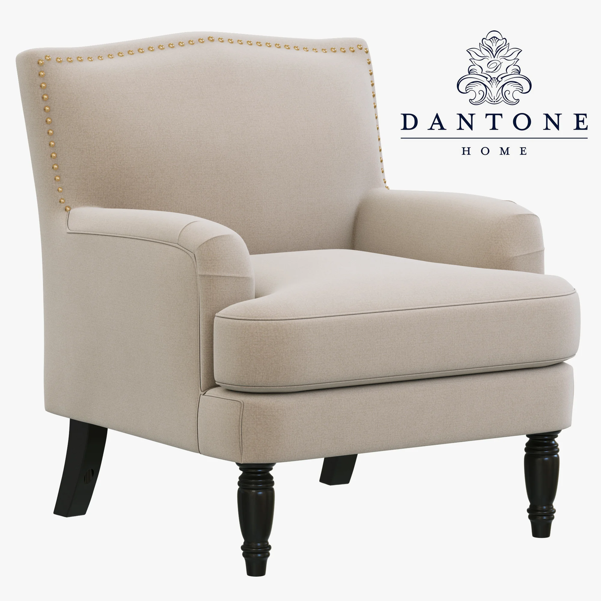 Dantone Home Amien Chair — 3D model preview 2