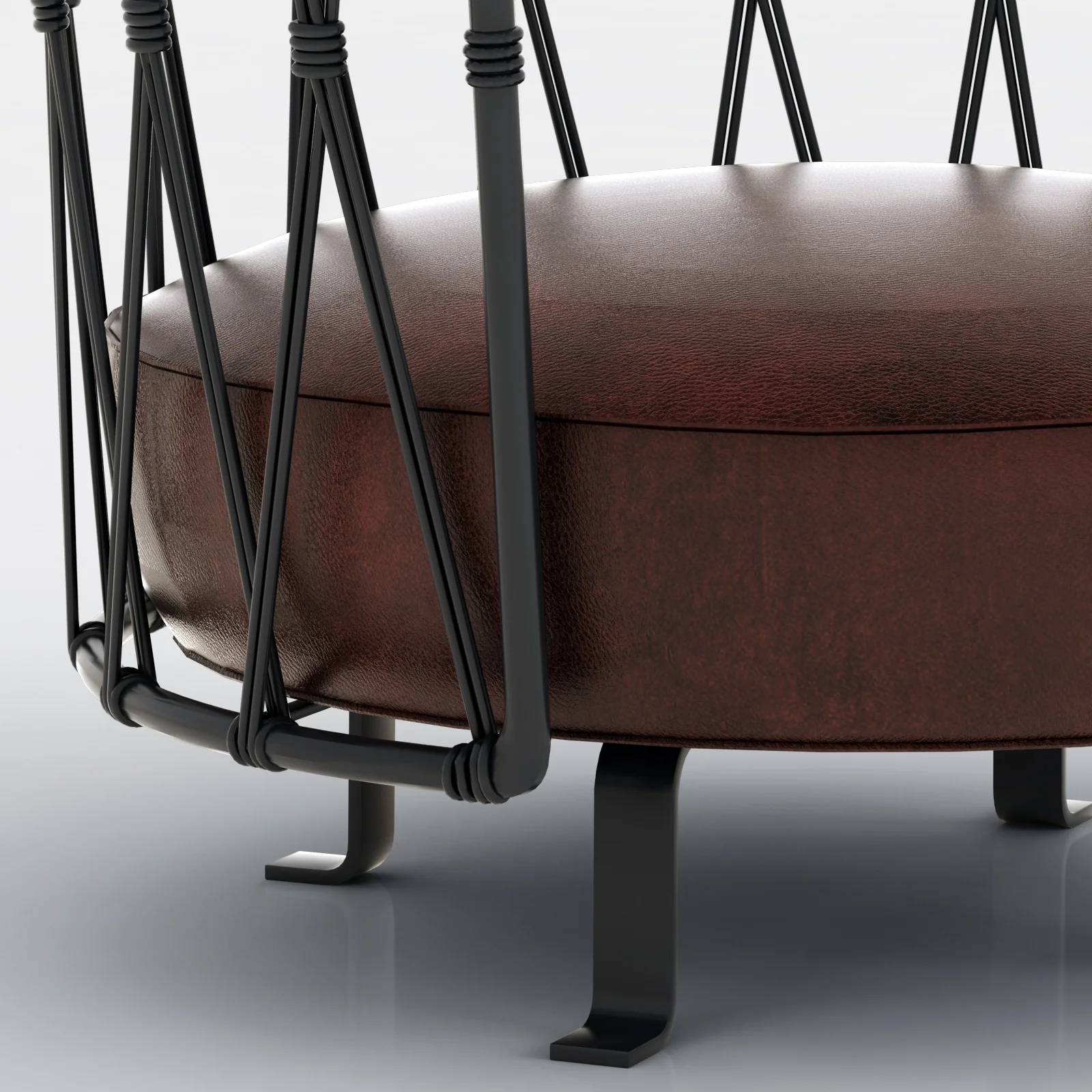 Baxter PEDRO ARMCHAIR — 3D model preview 1
