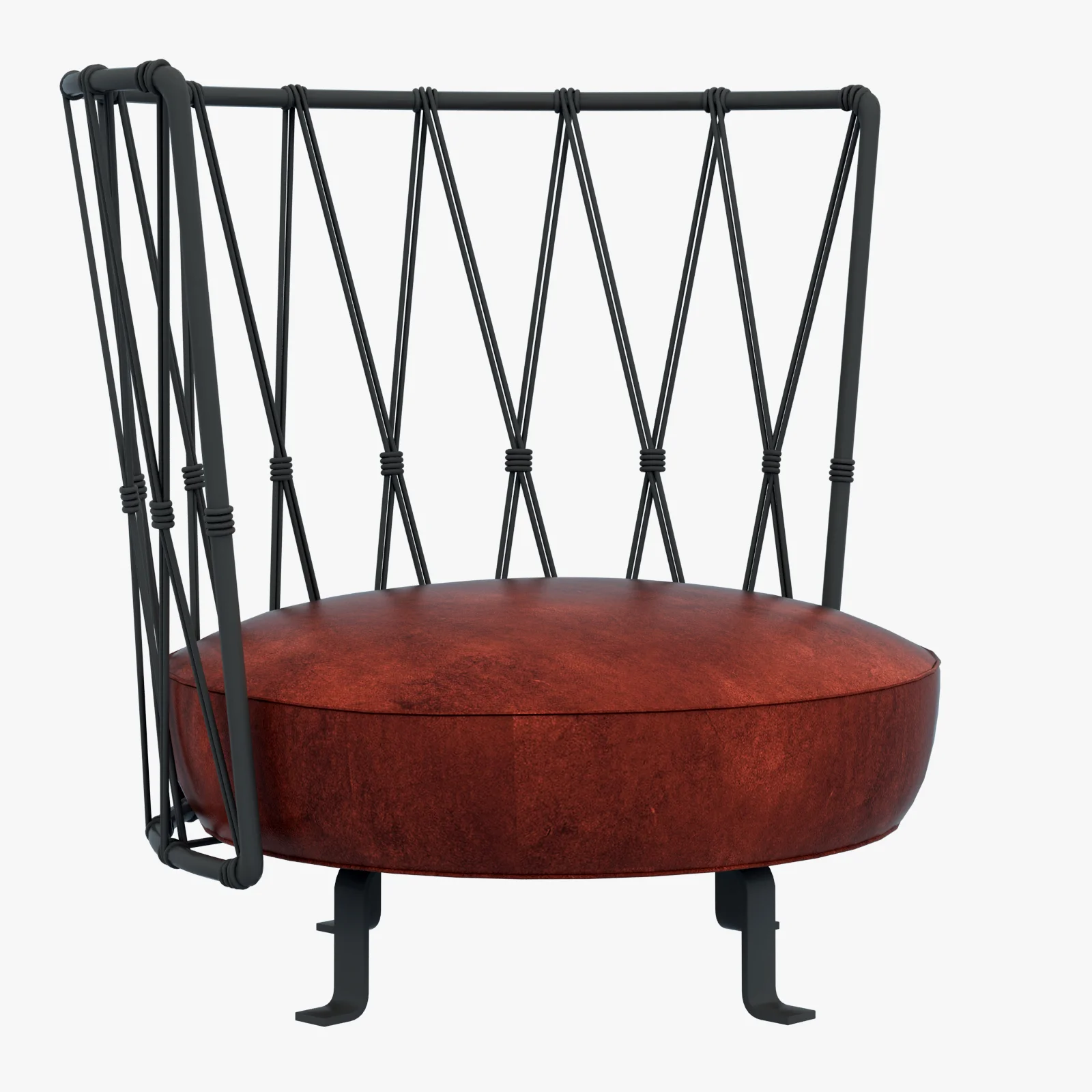 Baxter PEDRO ARMCHAIR — 3D model preview 3
