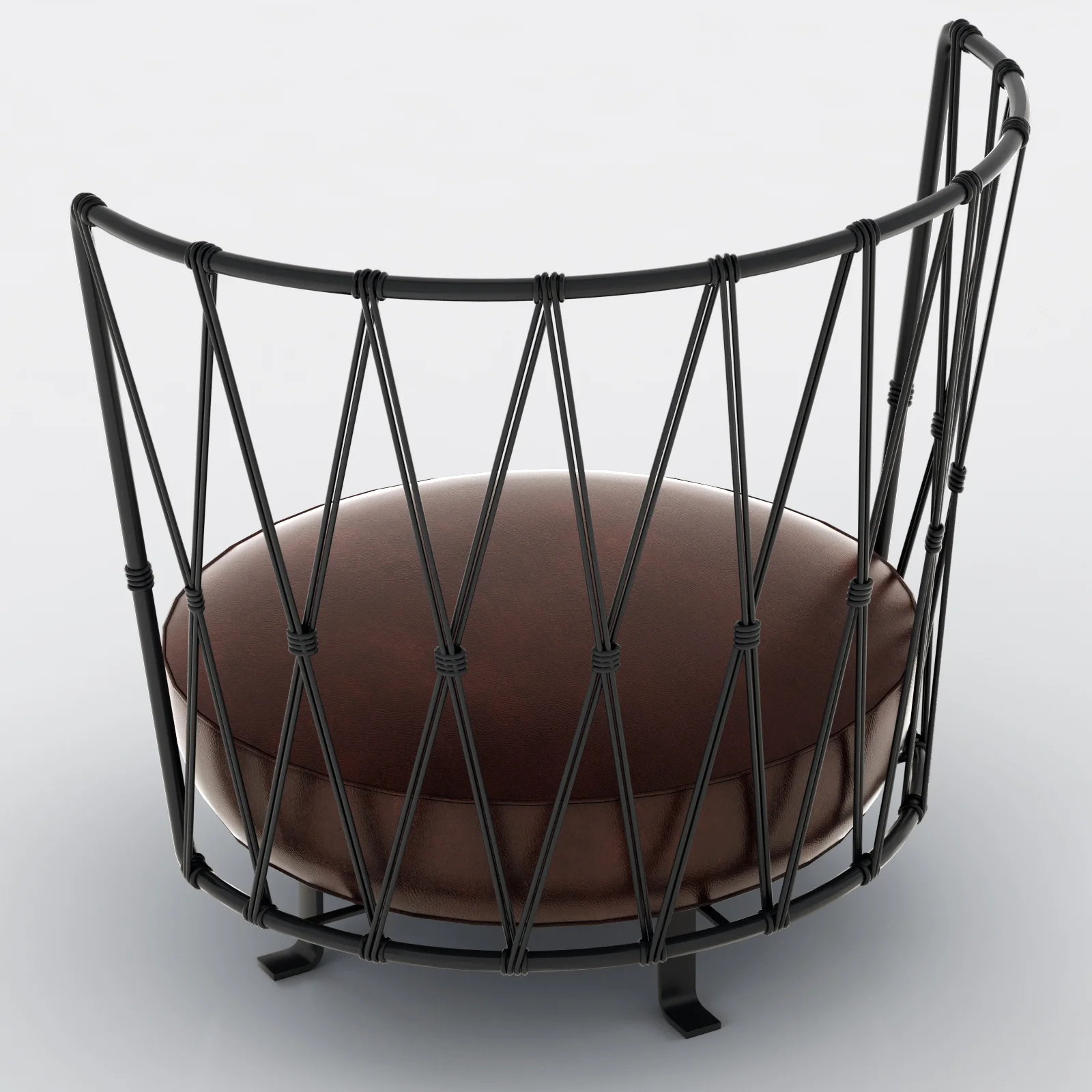 Baxter PEDRO ARMCHAIR — 3D model preview 5