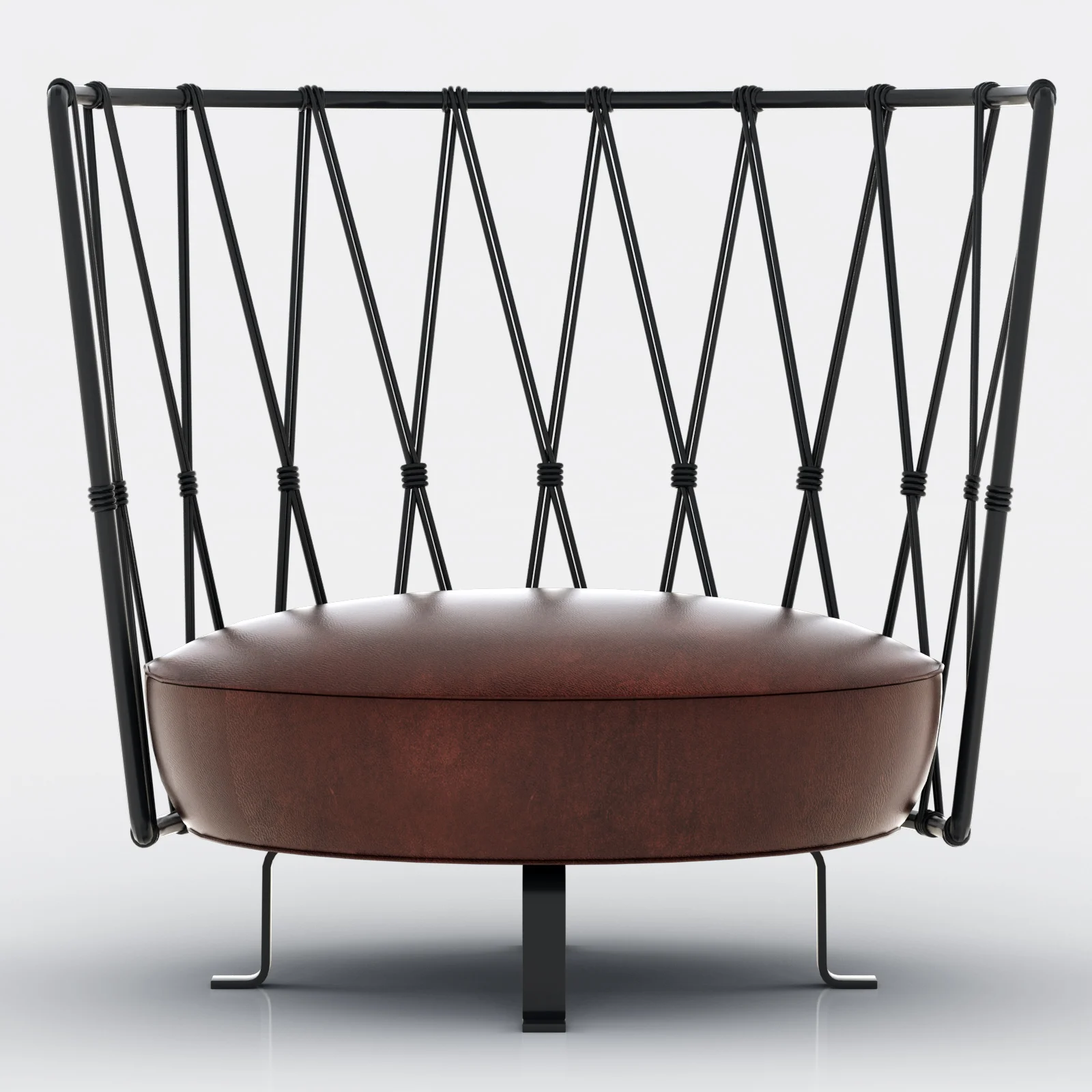 Baxter PEDRO ARMCHAIR — 3D model preview 6