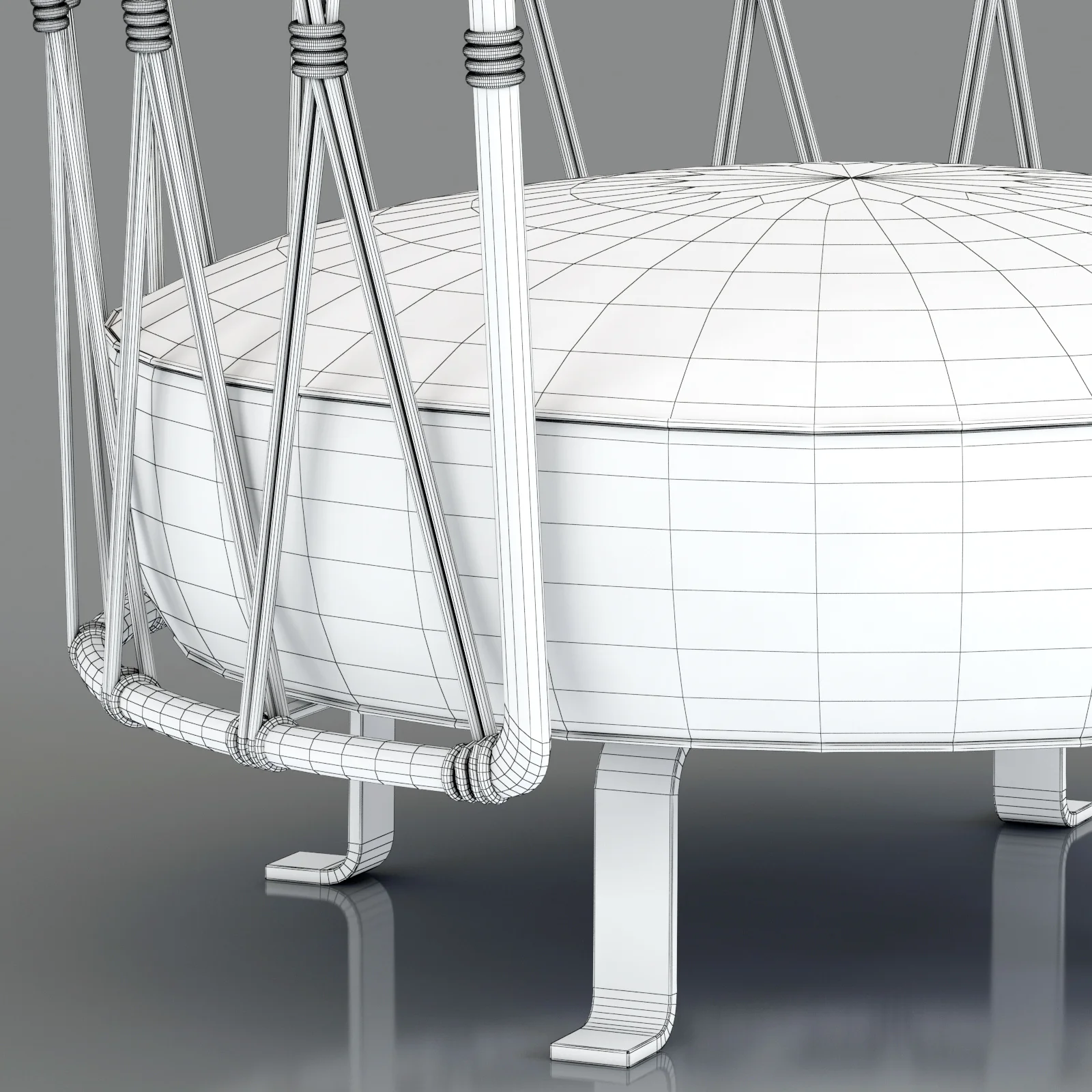 Baxter PEDRO ARMCHAIR — 3D model preview 8