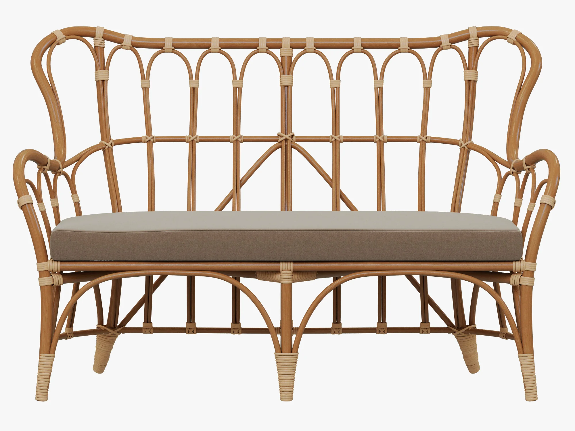 Ikea MASTHOLMEN Loveseat — 3D model preview 13