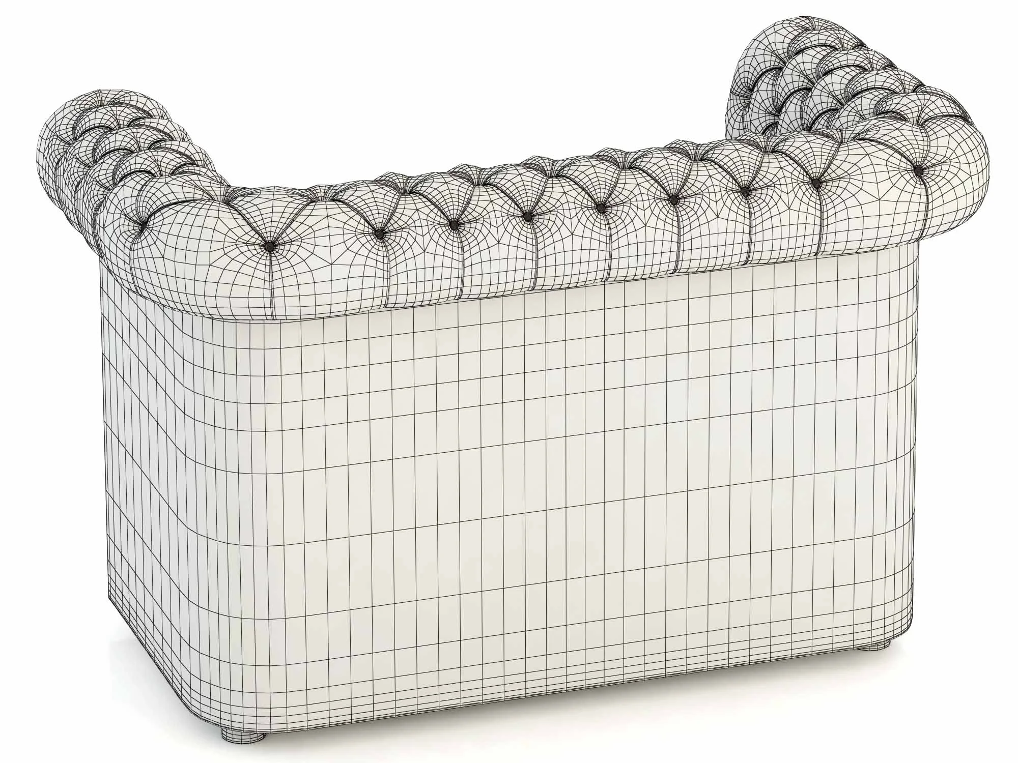 Francesco Molon SOFA CHESTER D513 — 3D model preview 10