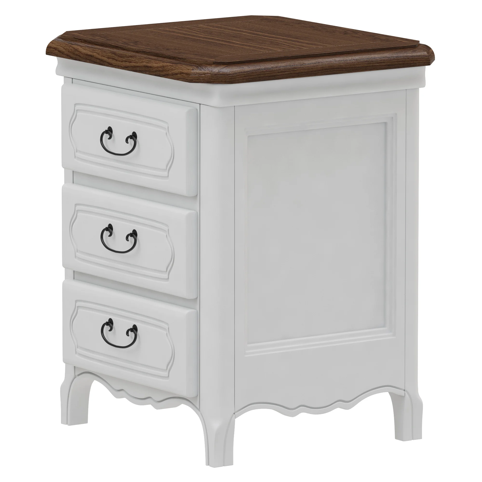 Dantone Home Salon De Provans Bedside Table 2 — 3D model preview 2