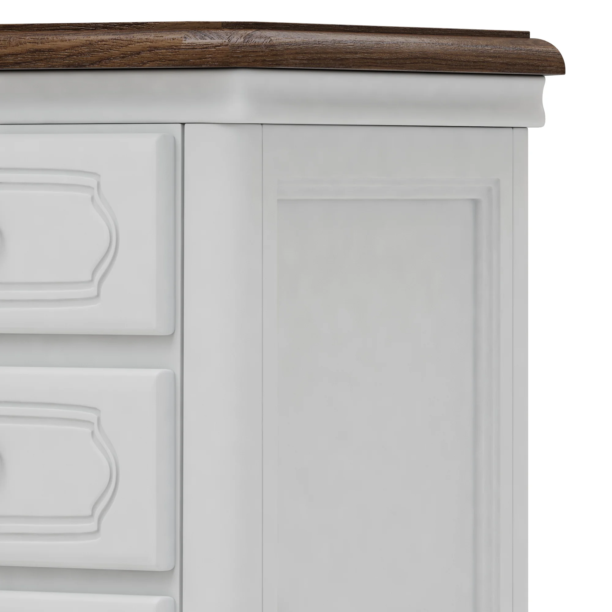 Dantone Home Salon De Provans Bedside Table 2 — 3D model preview 5