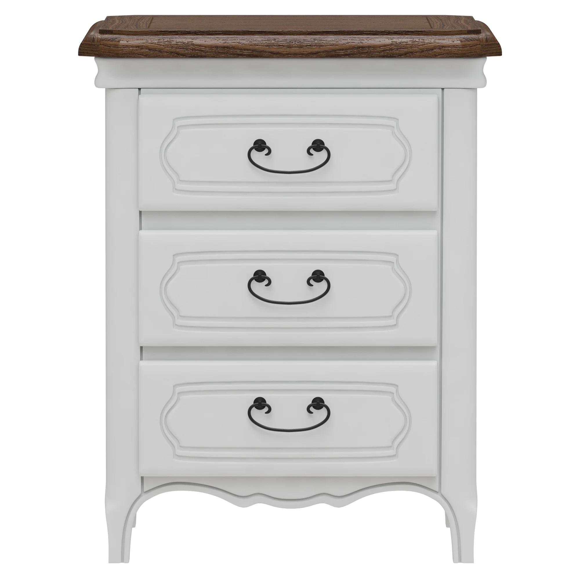 Dantone Home Salon De Provans Bedside Table 2 — 3D model preview 6