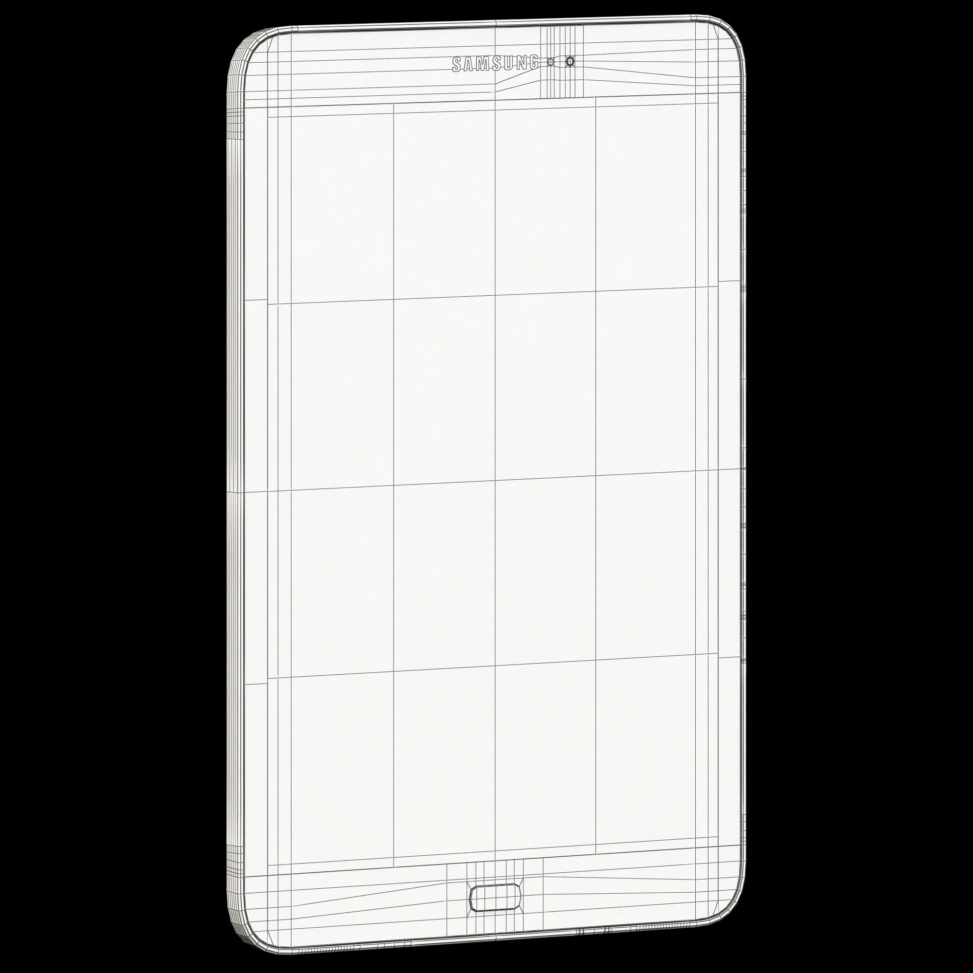 Samsung Galaxy Tab S2 — 3D model preview 9
