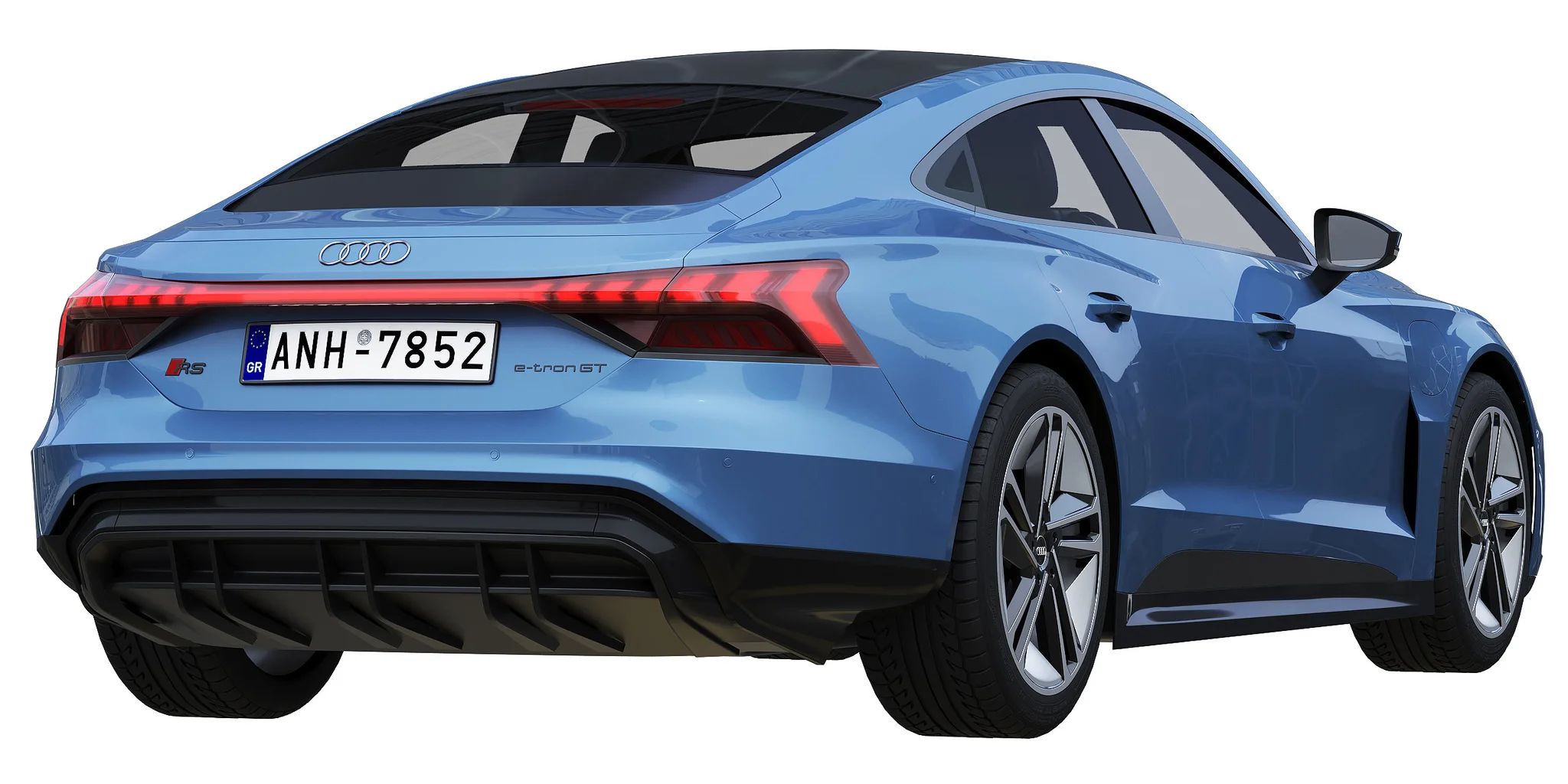 Audi RS E Tron GT, 3D model preview 4