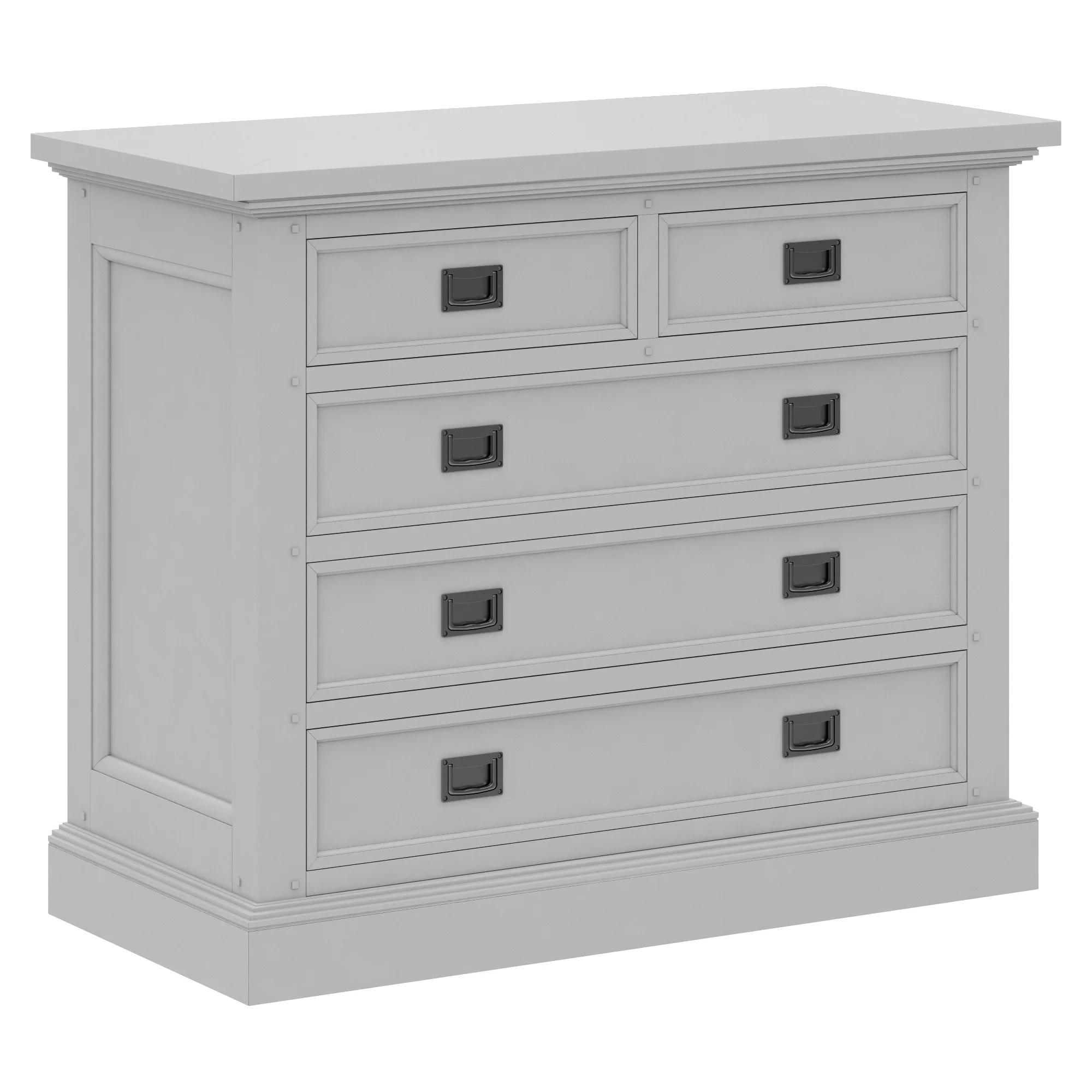 Dantone Home Oxford Drawer 3 — 3D model preview 1