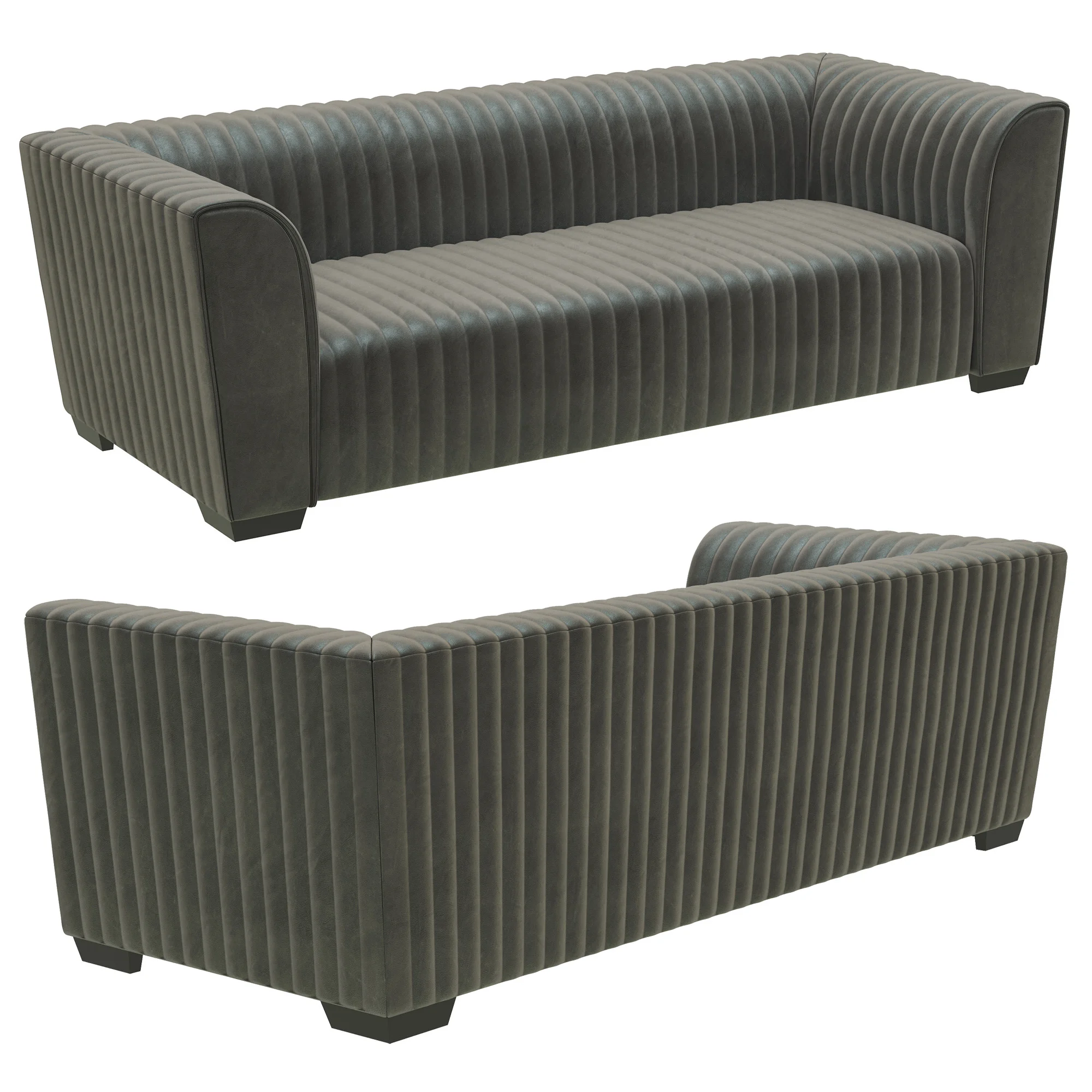 Bernhardt Kent Sofa — 3D model preview 2