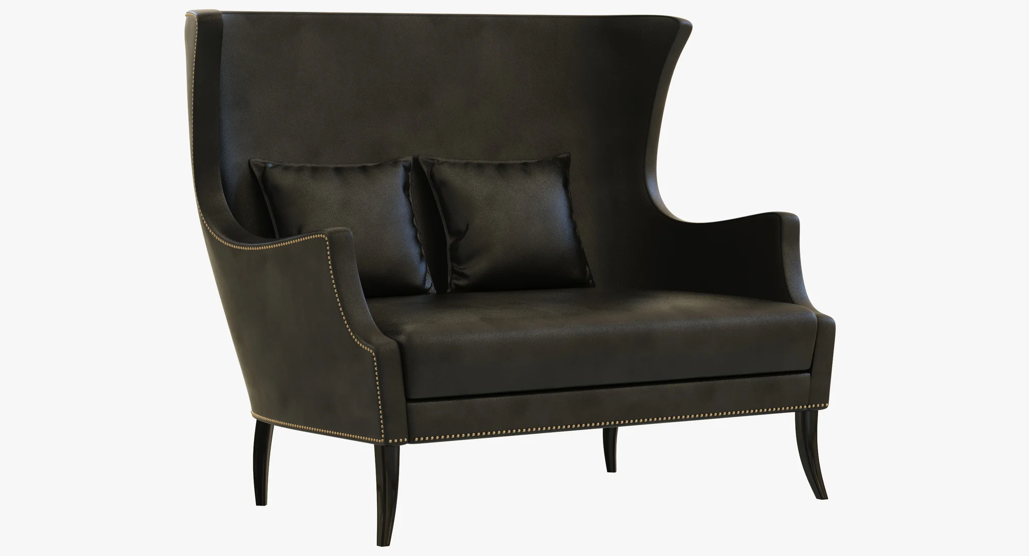 Brabbu Dukono 2 Seat Sofa — 3D model preview 4