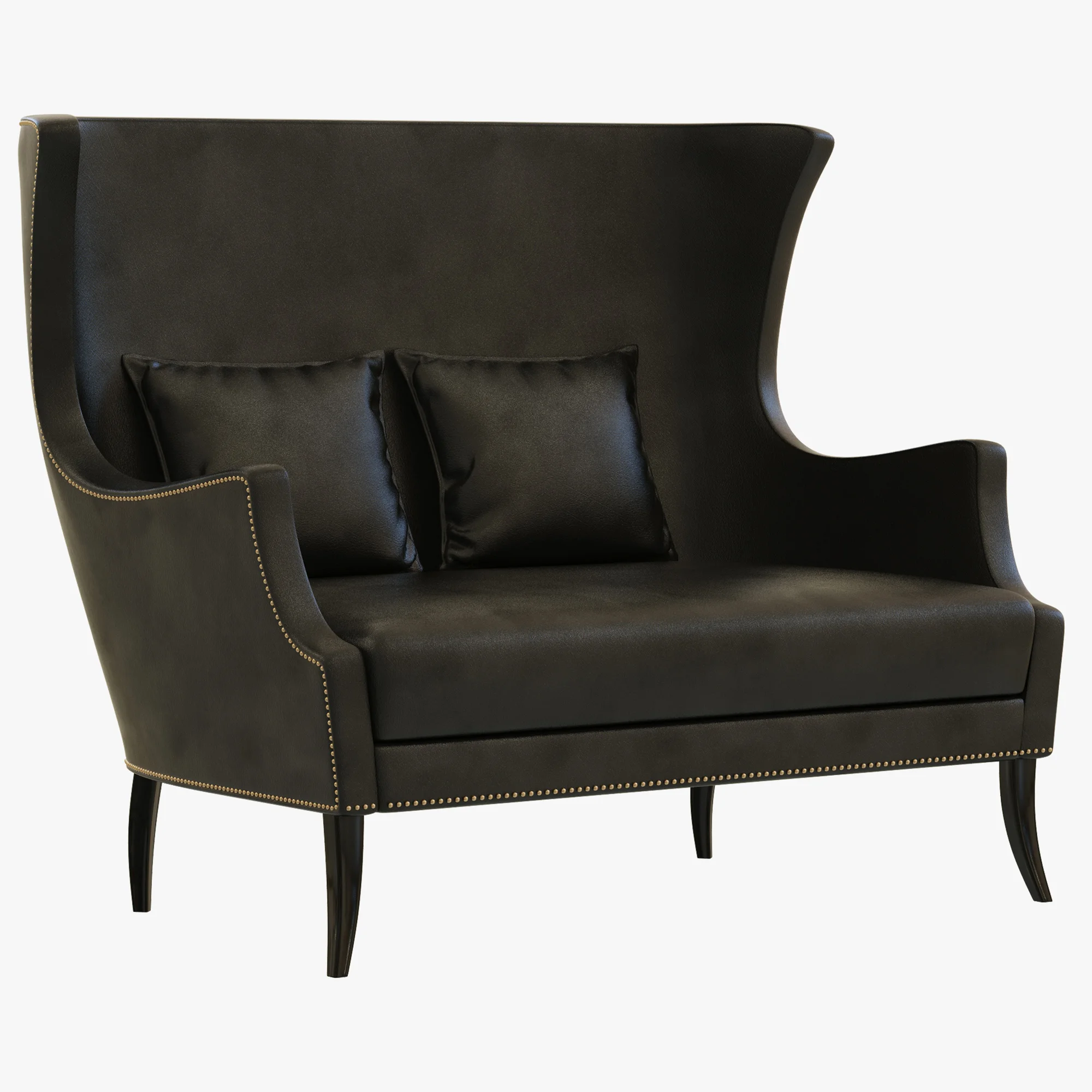 Brabbu Dukono 2 Seat Sofa — 3D model preview 7