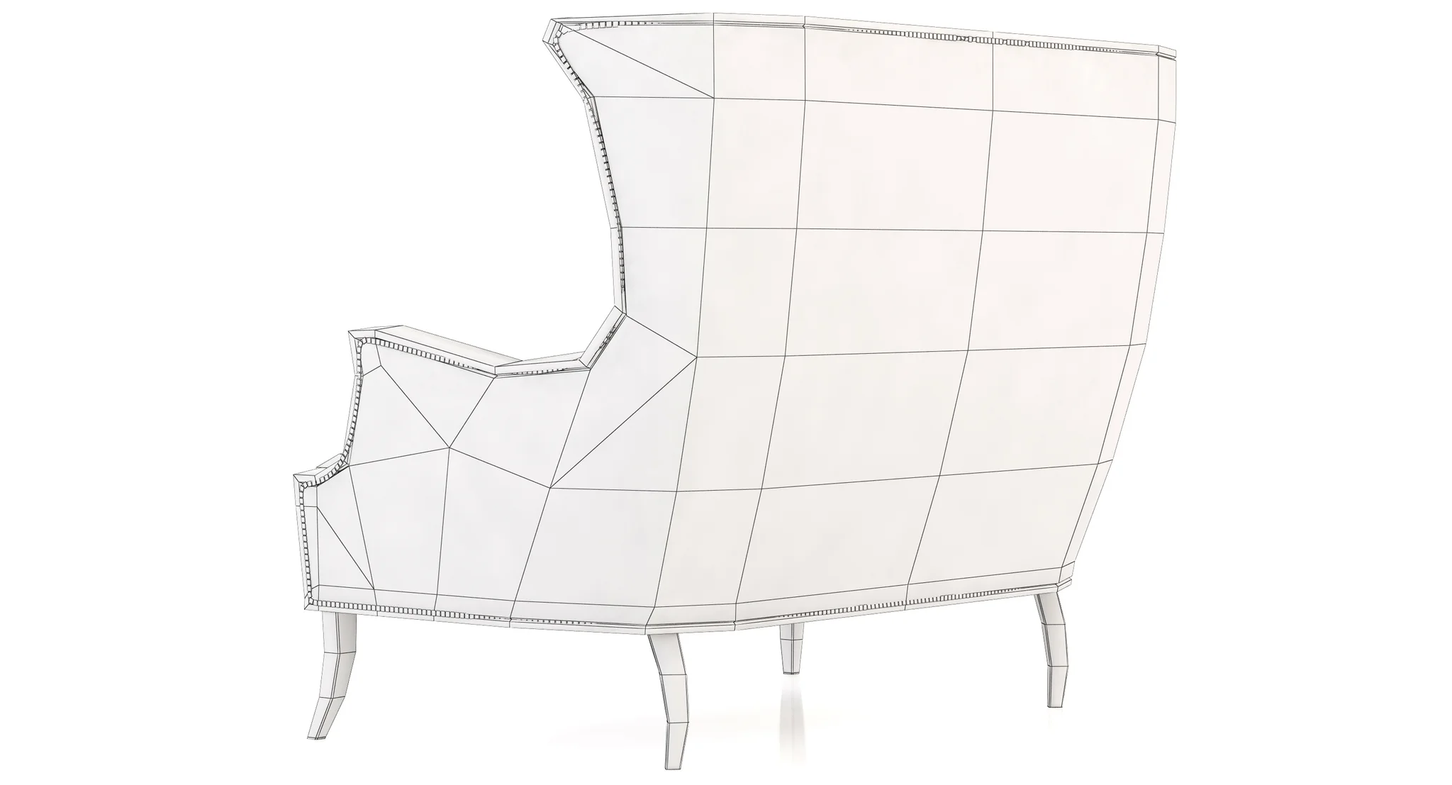 Brabbu Dukono 2 Seat Sofa — 3D model preview 22