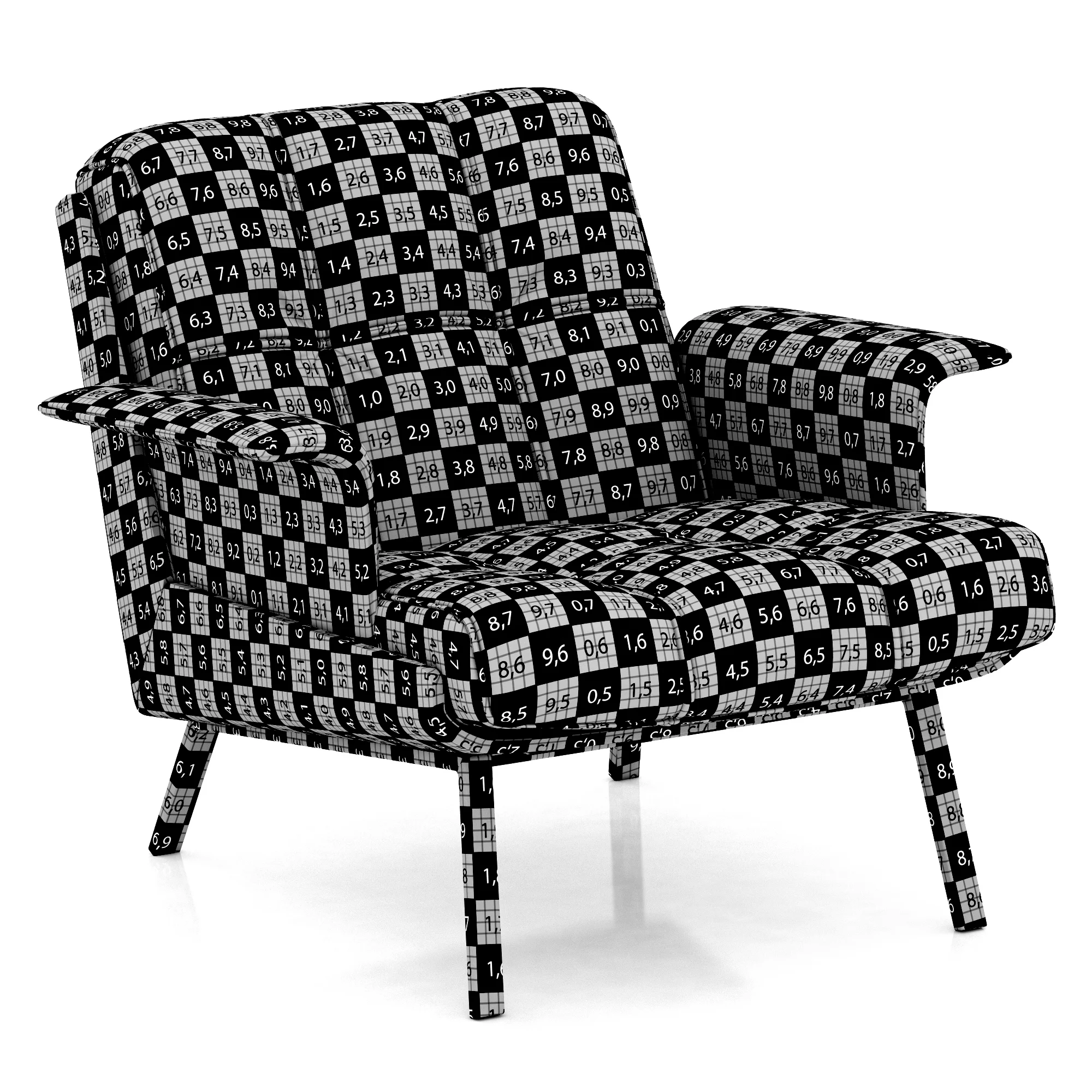 Minotti Daiki — 3D model preview 9
