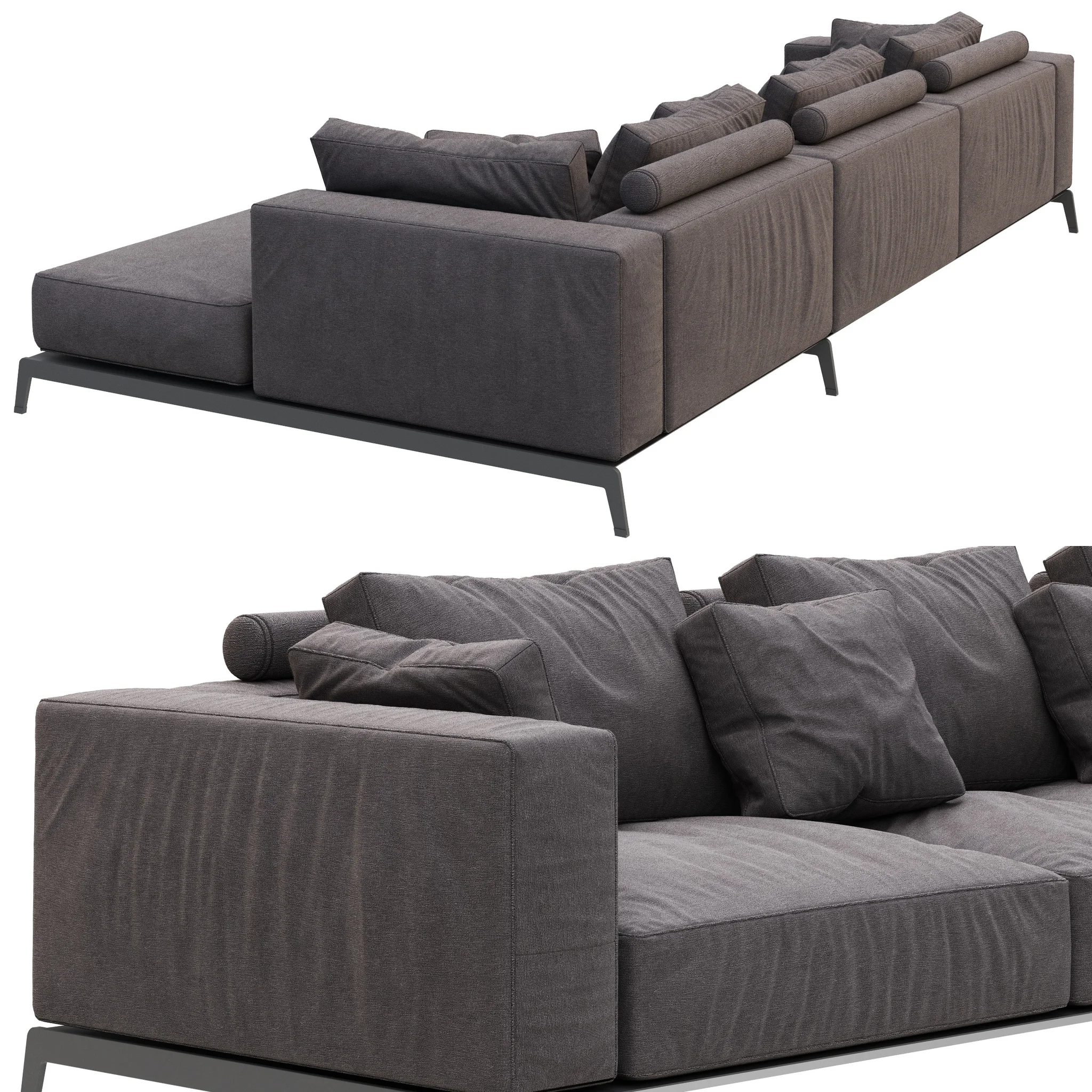 Flexform Ettore — 3D model preview 6