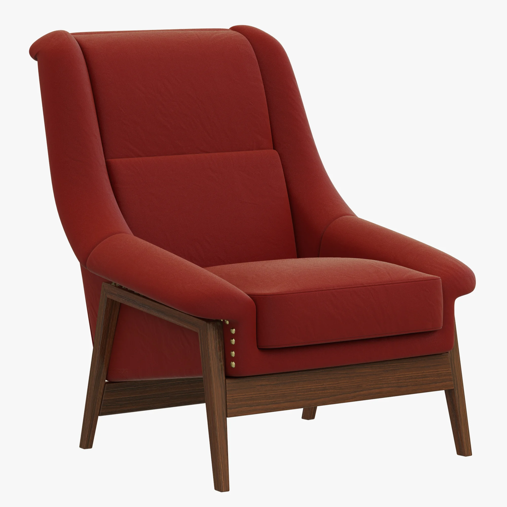 Brabbu INCA ARMCHAIR — 3D model preview 1