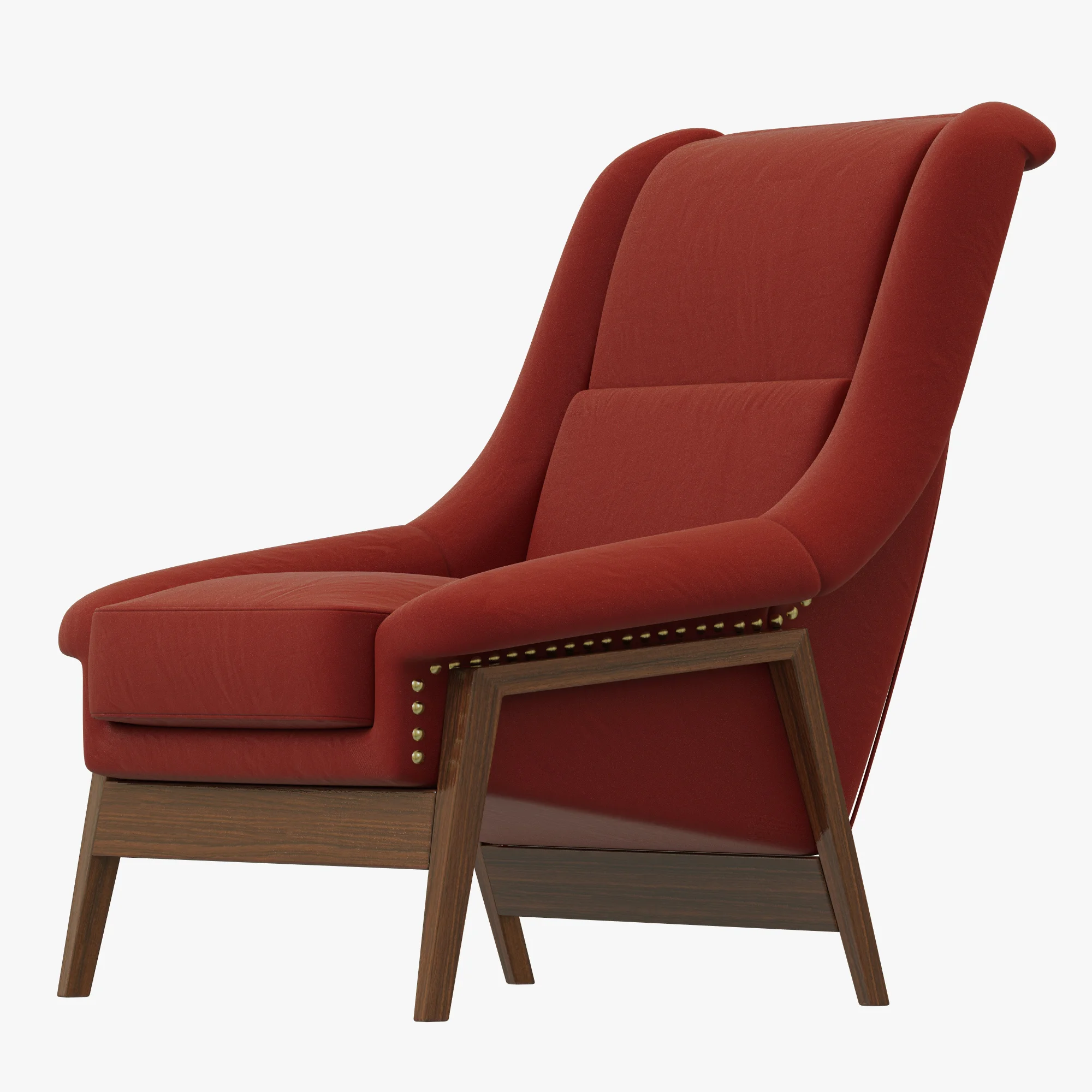 Brabbu INCA ARMCHAIR — 3D model preview 4