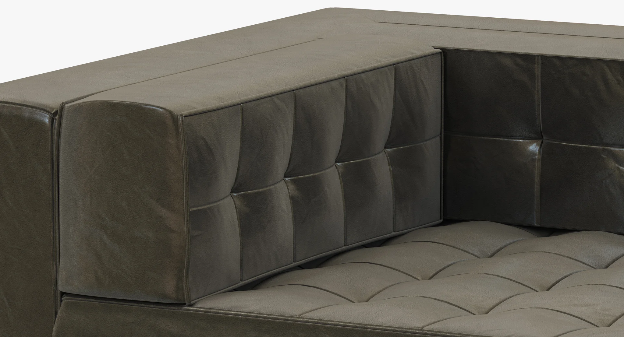 RH Modern Metropolitan Sofa — 3D model preview 7