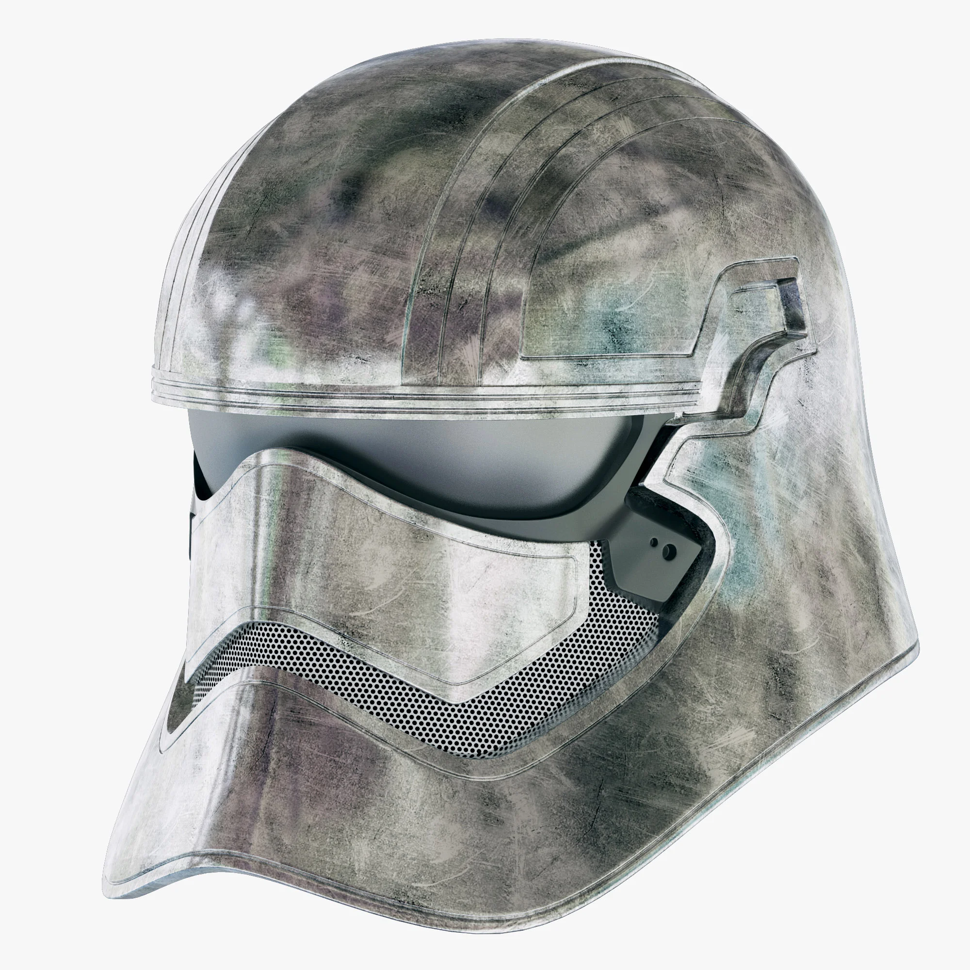 First Order Captain Phasma Helmet — 3D model preview 8