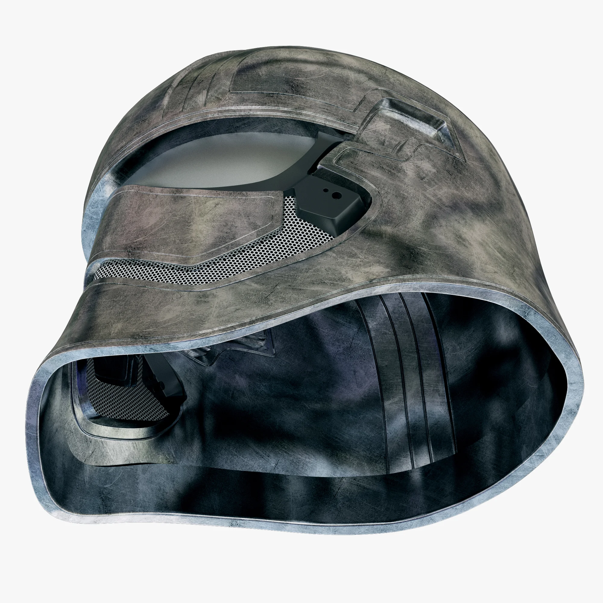 First Order Captain Phasma Helmet — 3D model preview 11
