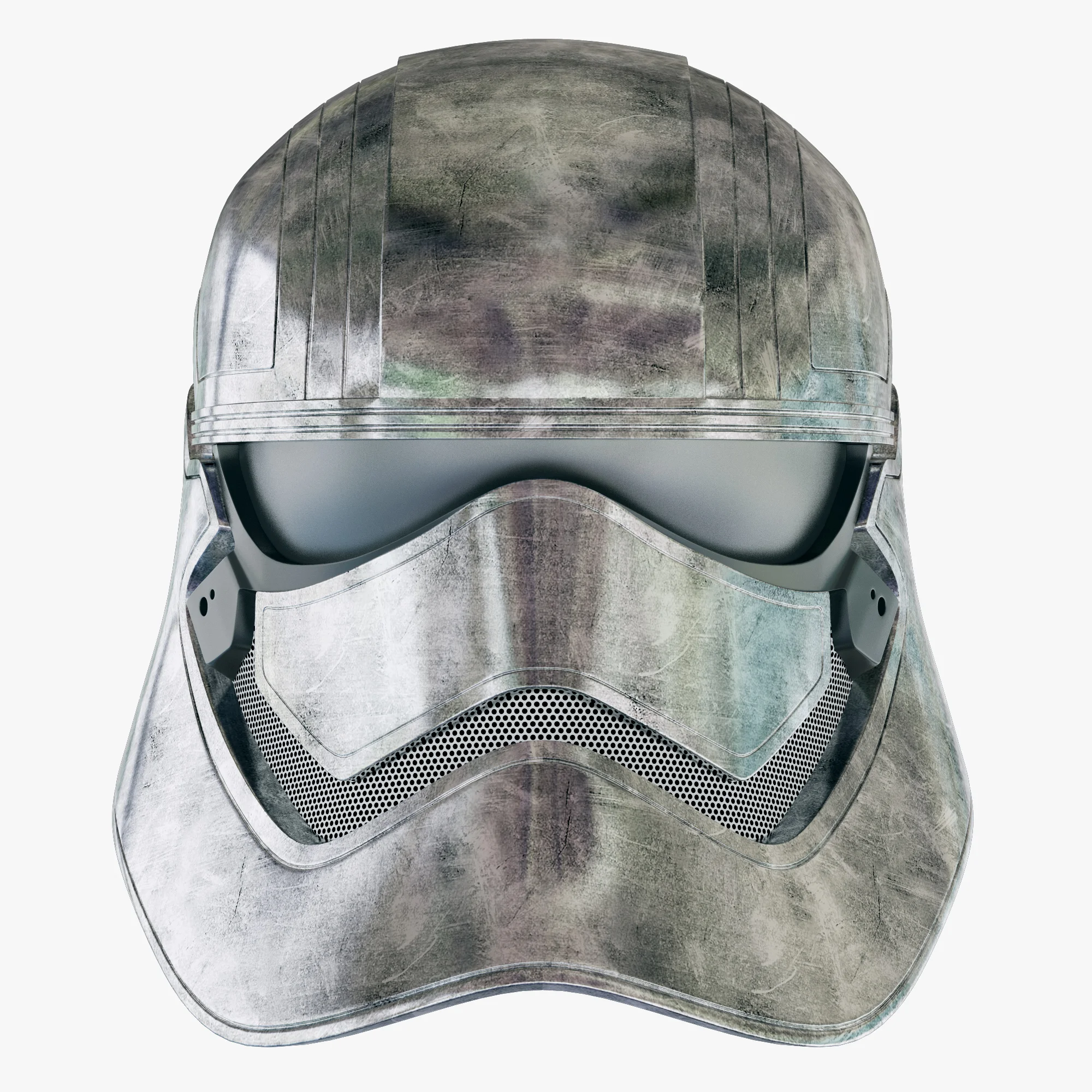 First Order Captain Phasma Helmet — 3D model preview 13