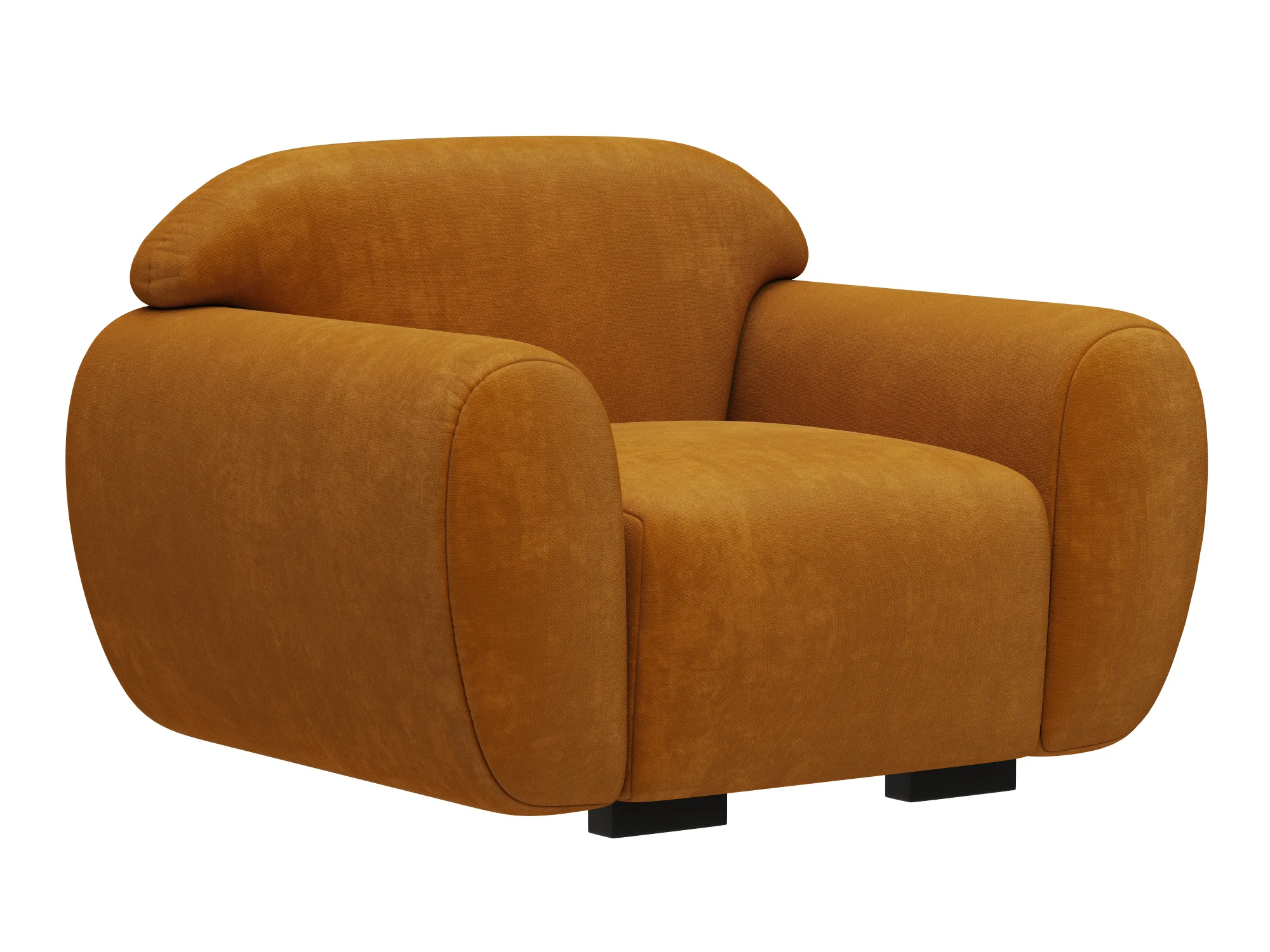 Brabbu OTTER Armchair — 3D model preview 1